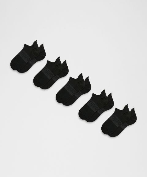 Носки Lululemon Power Stride Tab унисекс, 5 пар