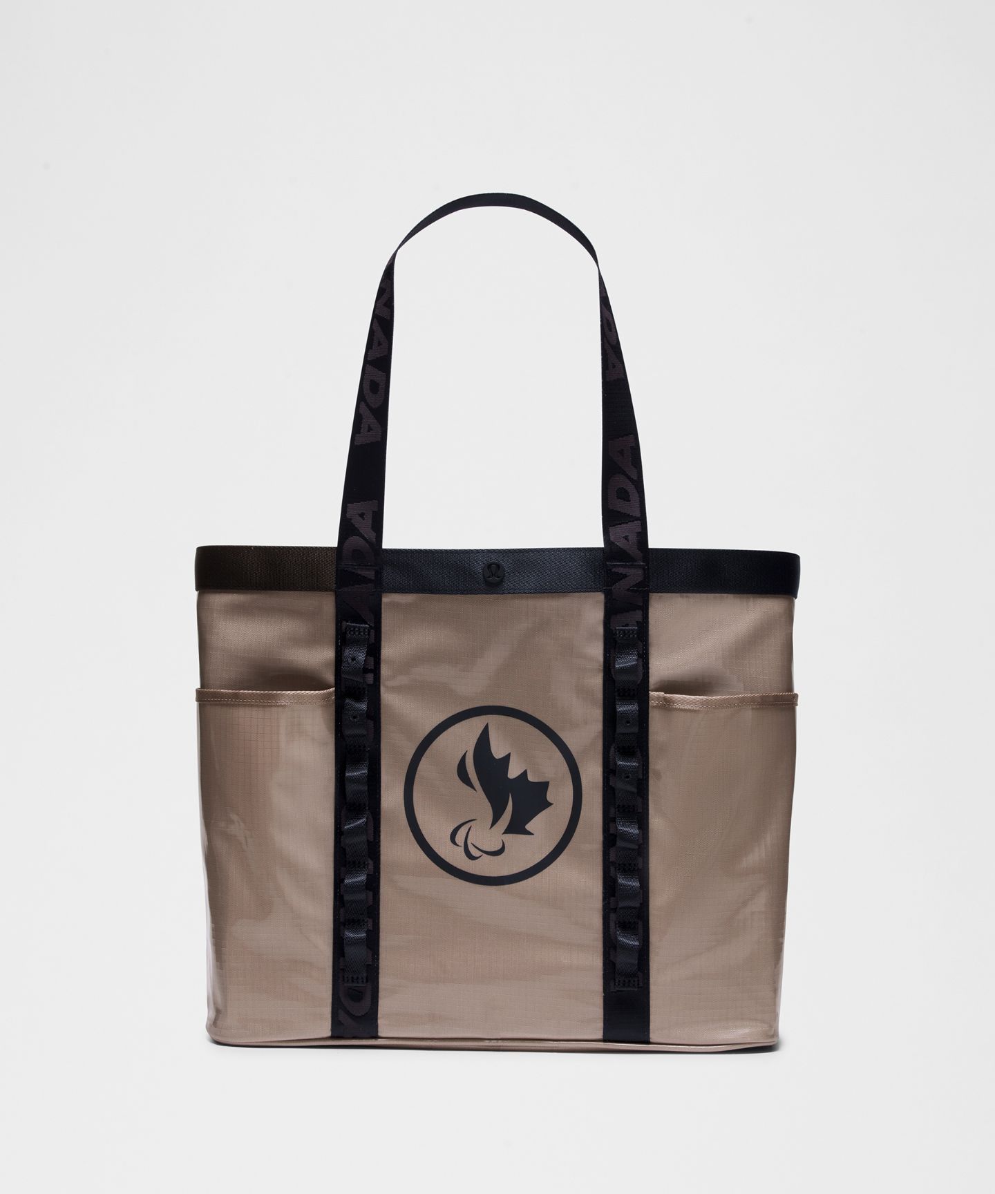 Сумка Lululemon Team Canada Ripstop Cinch-Closure 20L *CPC Logo, цвет: Rock Dust — фото 1