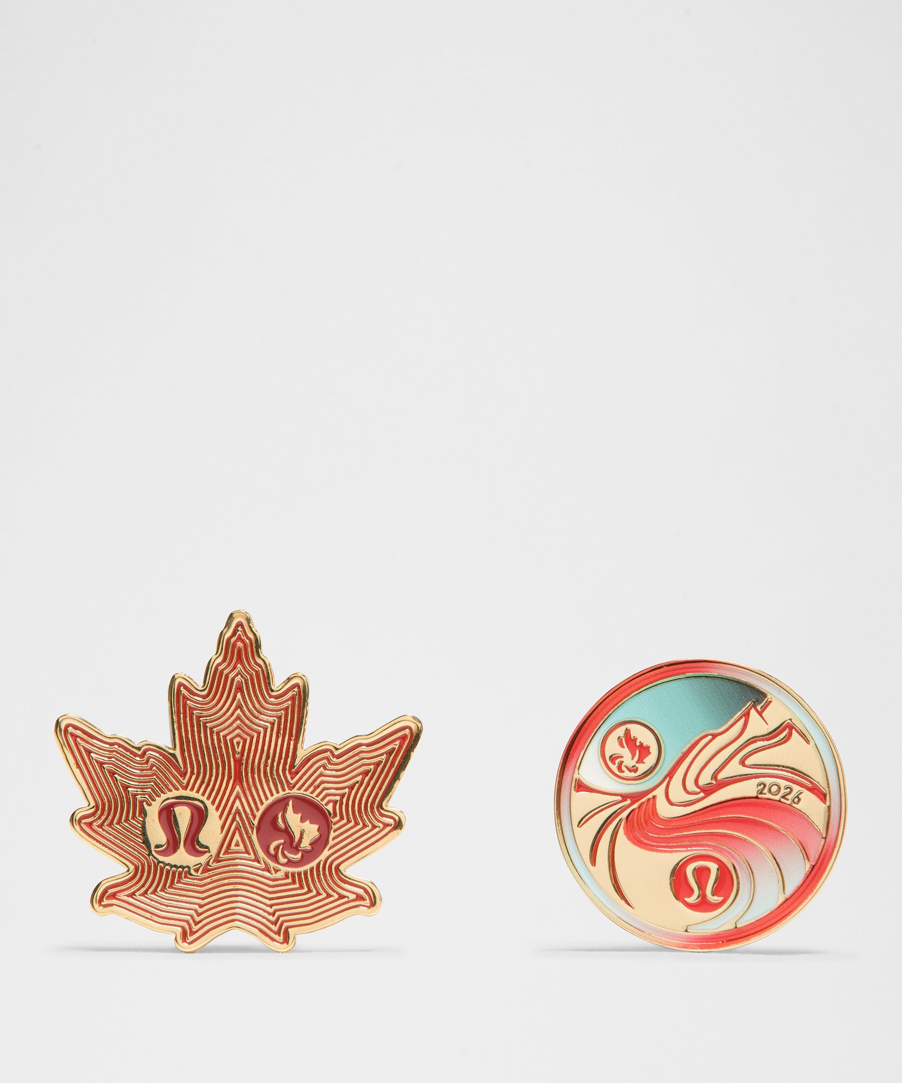 Team Canada Collectible Pins 2 Pack 