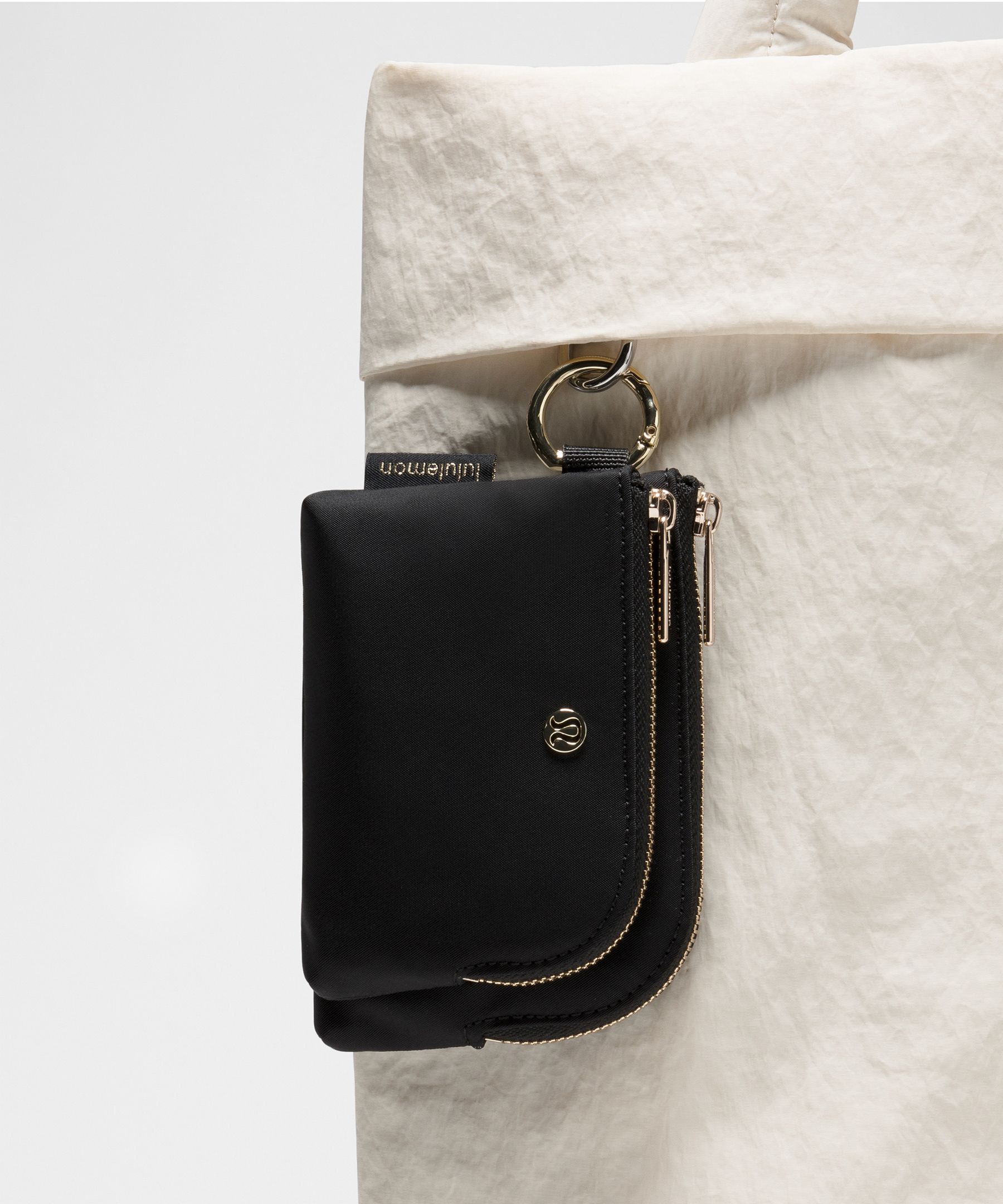 Double Zip Clippable Card Pouch