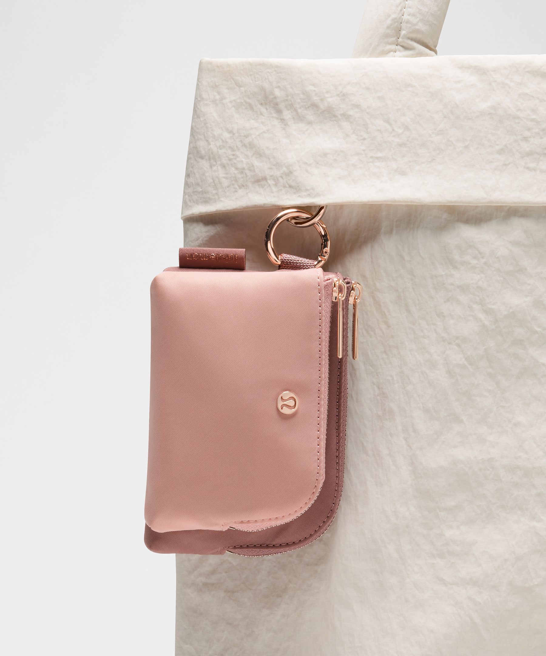 Double Zip Clippable Card Pouch