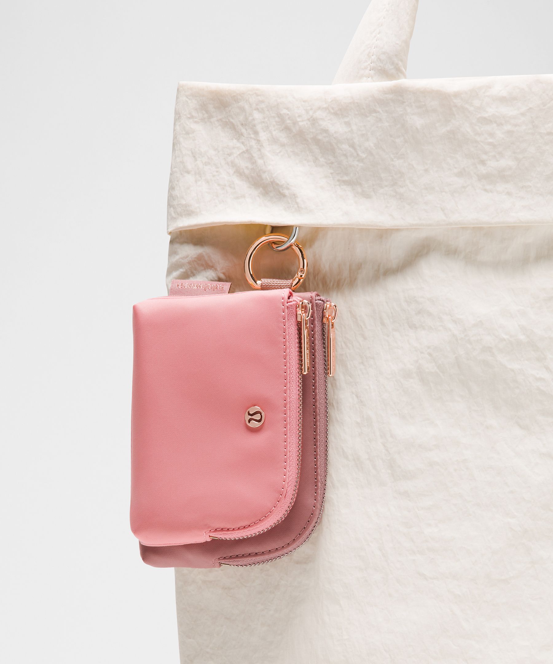 Double Zip Clippable Card Pouch
