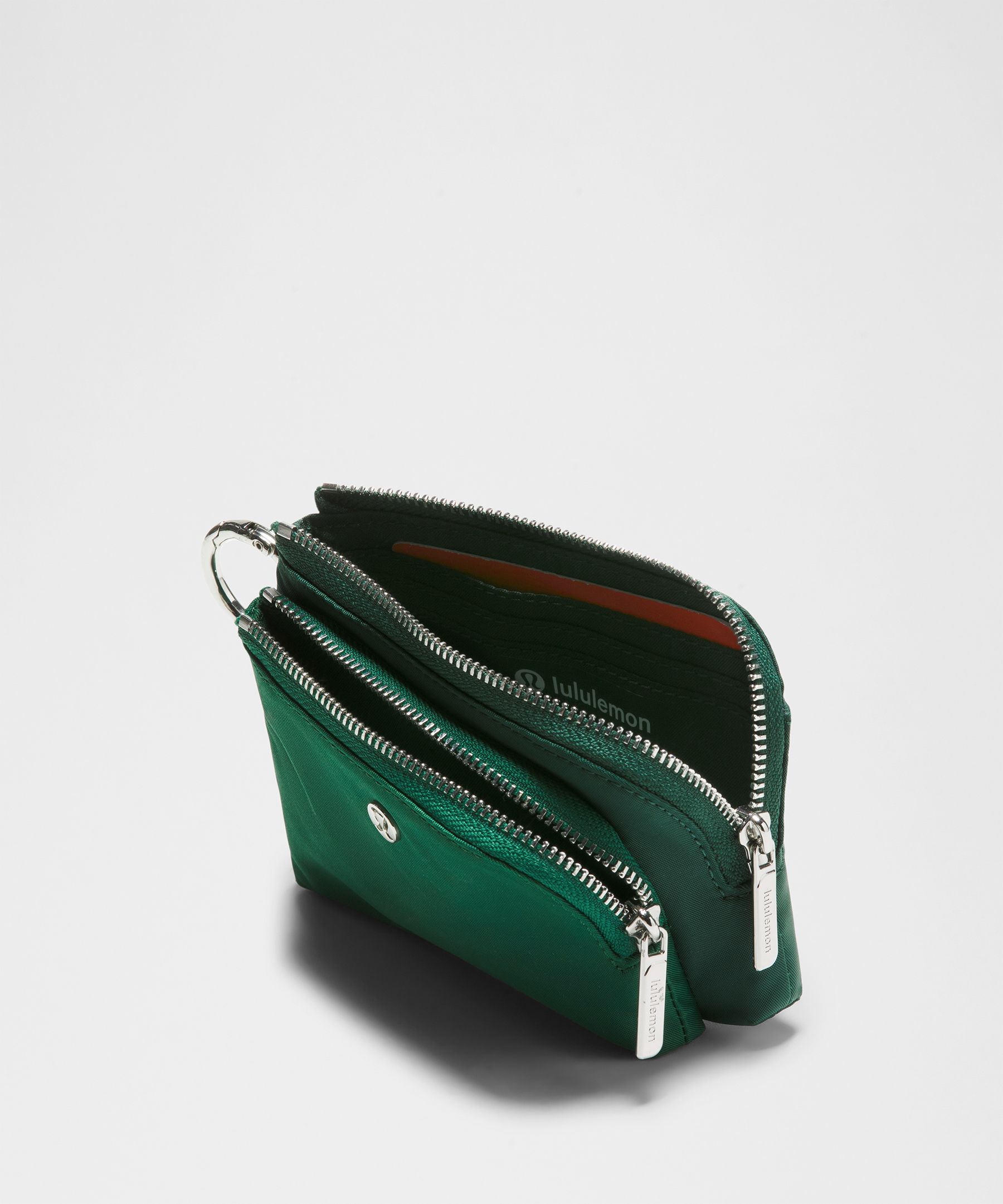 Double Zip Clippable Card Pouch