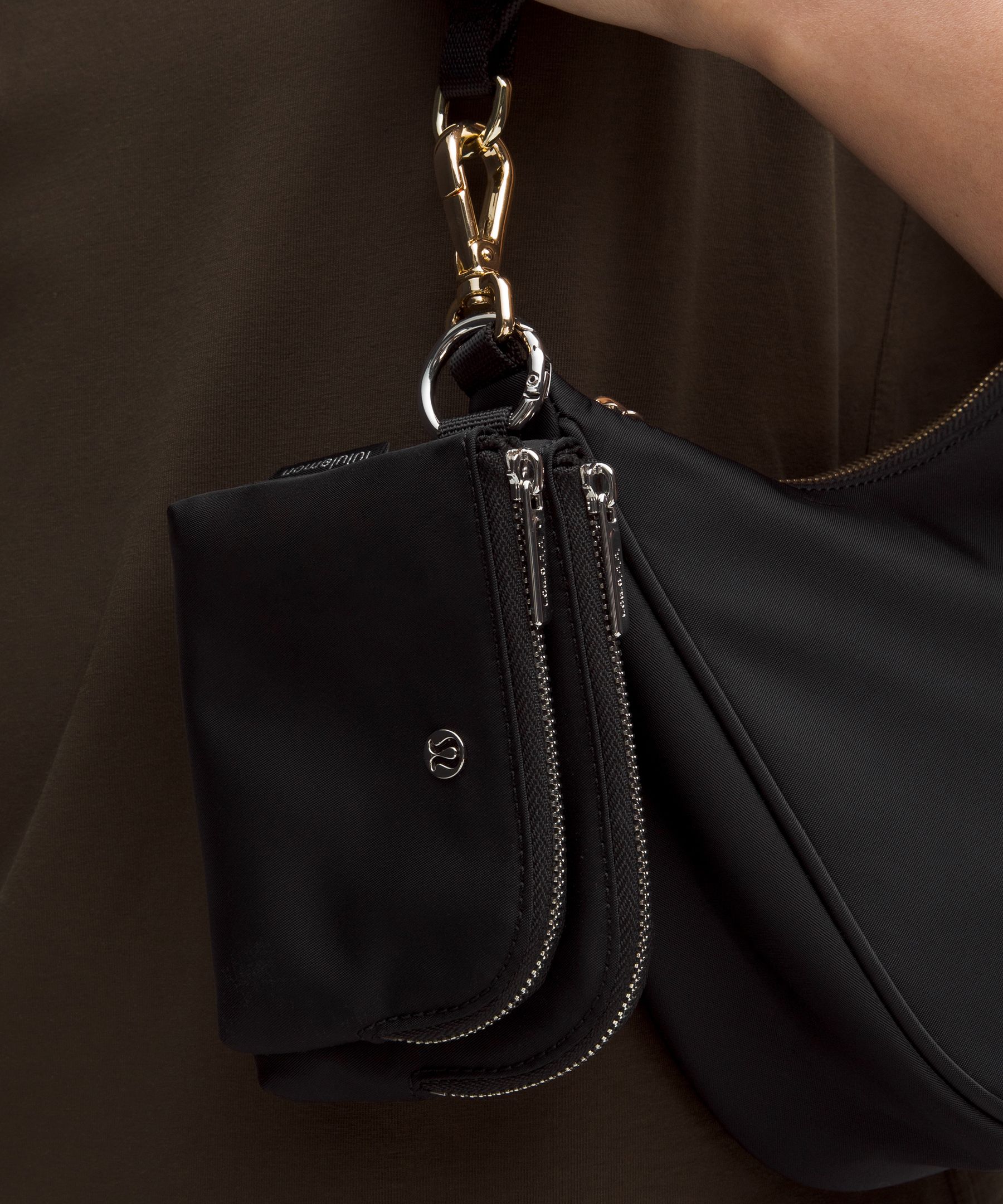 Double Zip Clippable Card Pouch | Men's Bags,Purses,Wallets