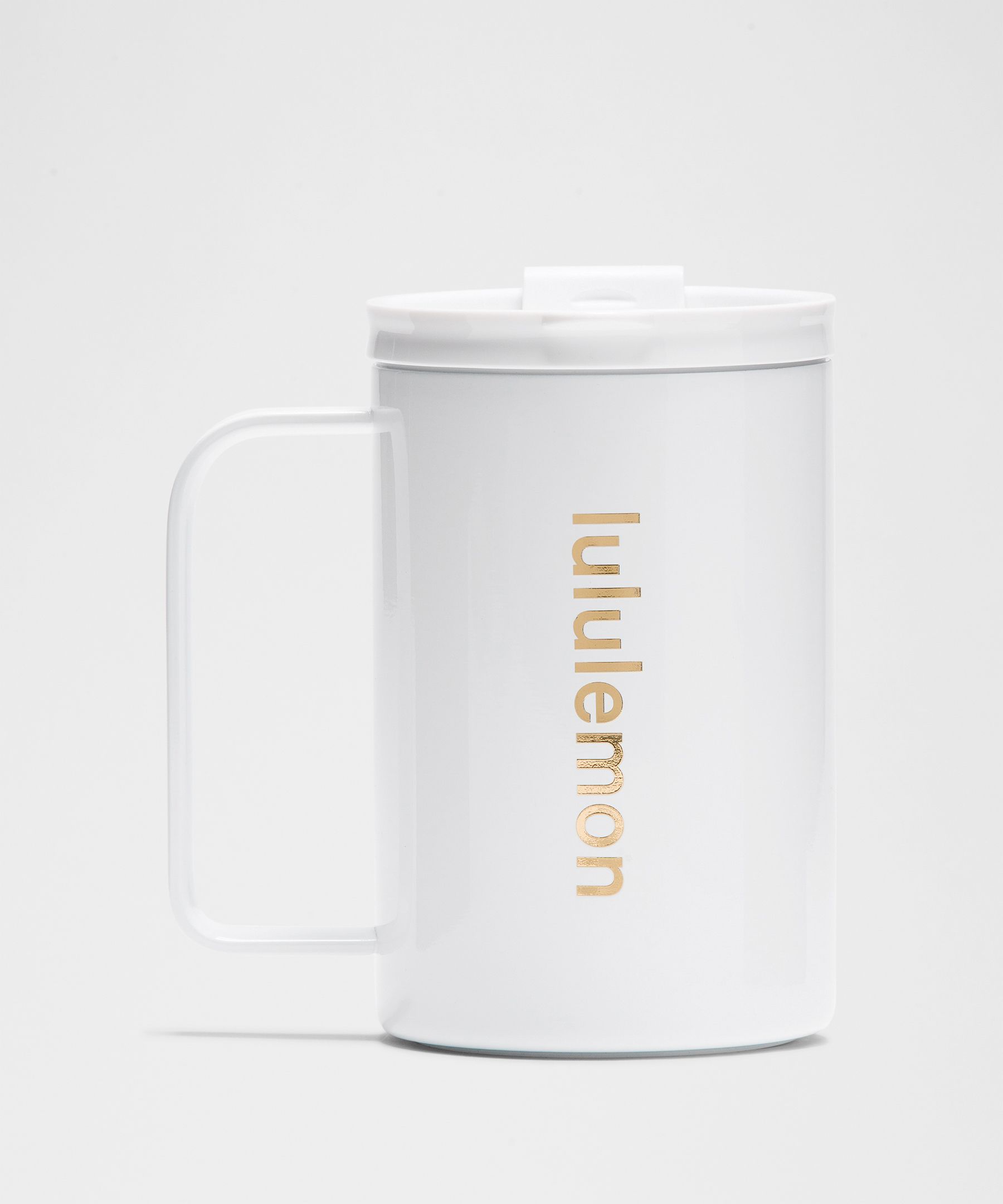 Insulated Mug 12oz Shine - White