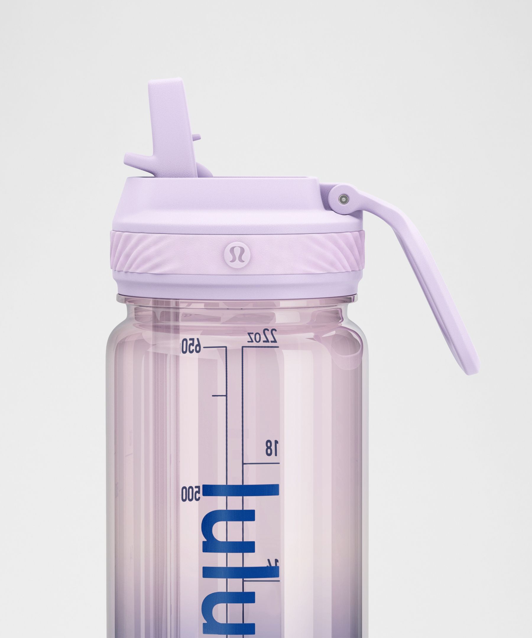 Back to Life Clear Bottle 24oz *Straw Lid