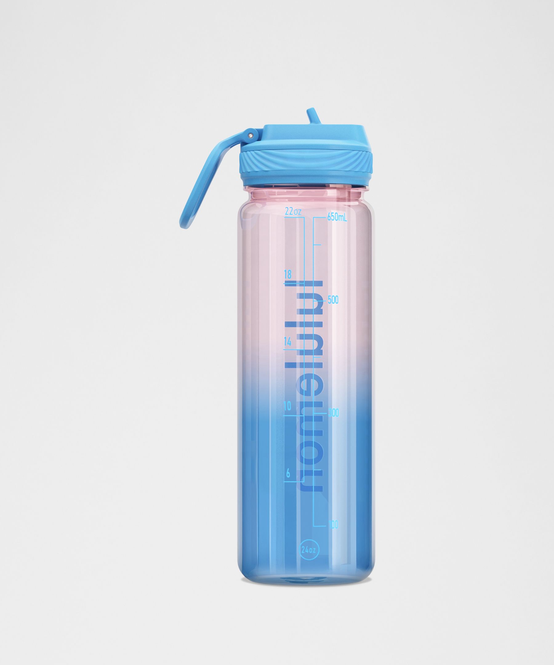 Back to Life Clear Bottle 24oz *Straw Lid