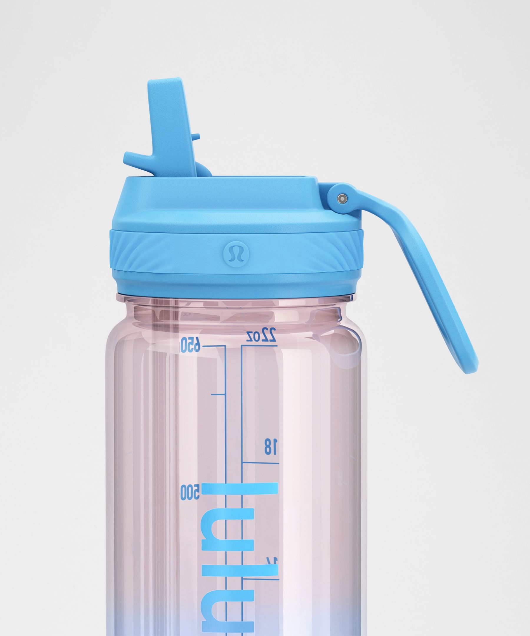 Back to Life Clear Bottle 24oz *Straw Lid