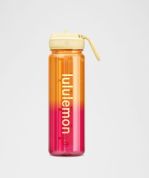 Прозрачная бутылка Lululemon Back to Life 24oz