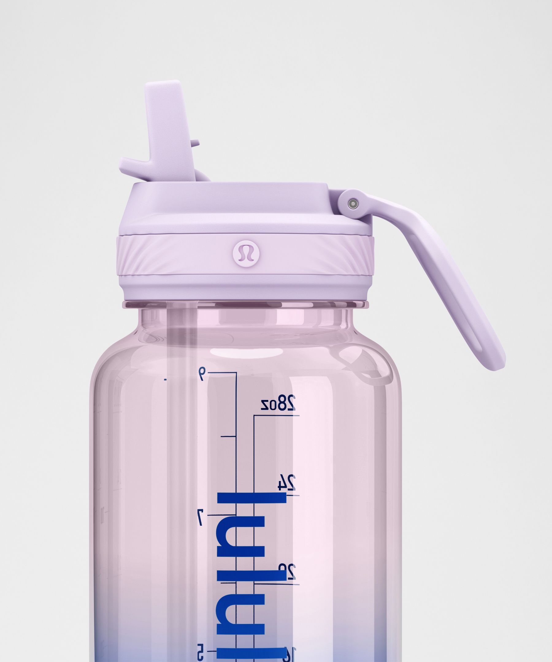 Back to Life Clear Bottle 32oz *Straw Lid