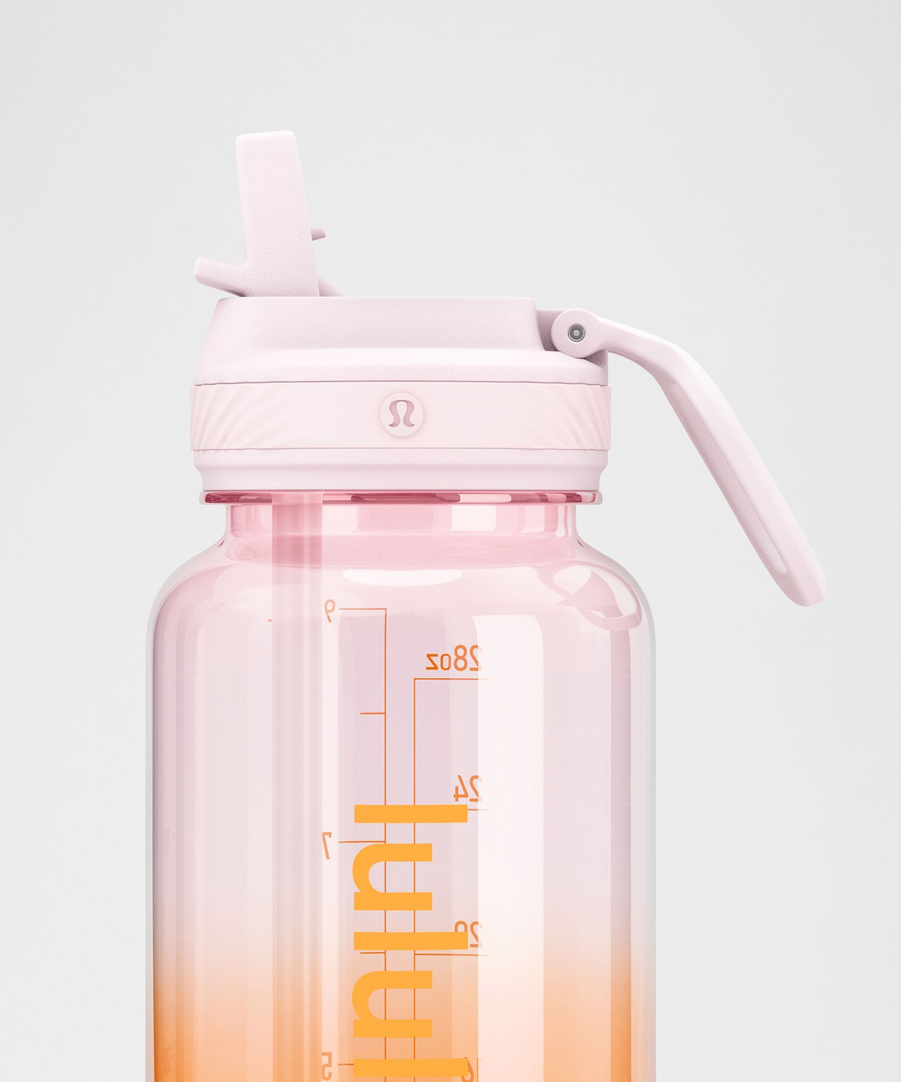 Back to Life 透明水瓶 32oz *瓶蓋附吸管