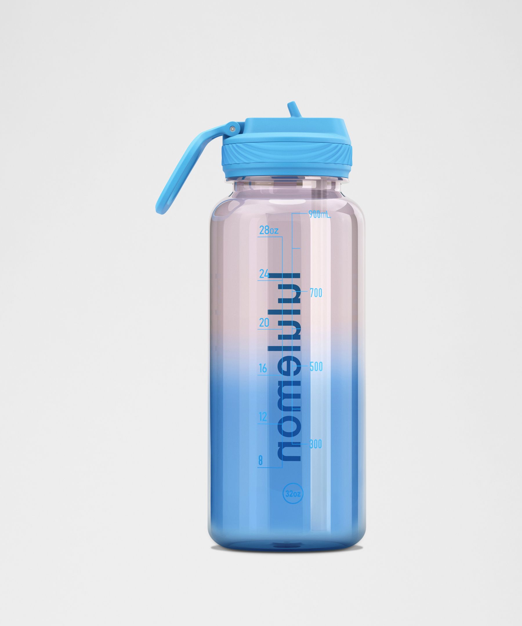 Back to Life Clear Bottle 32oz *Straw Lid