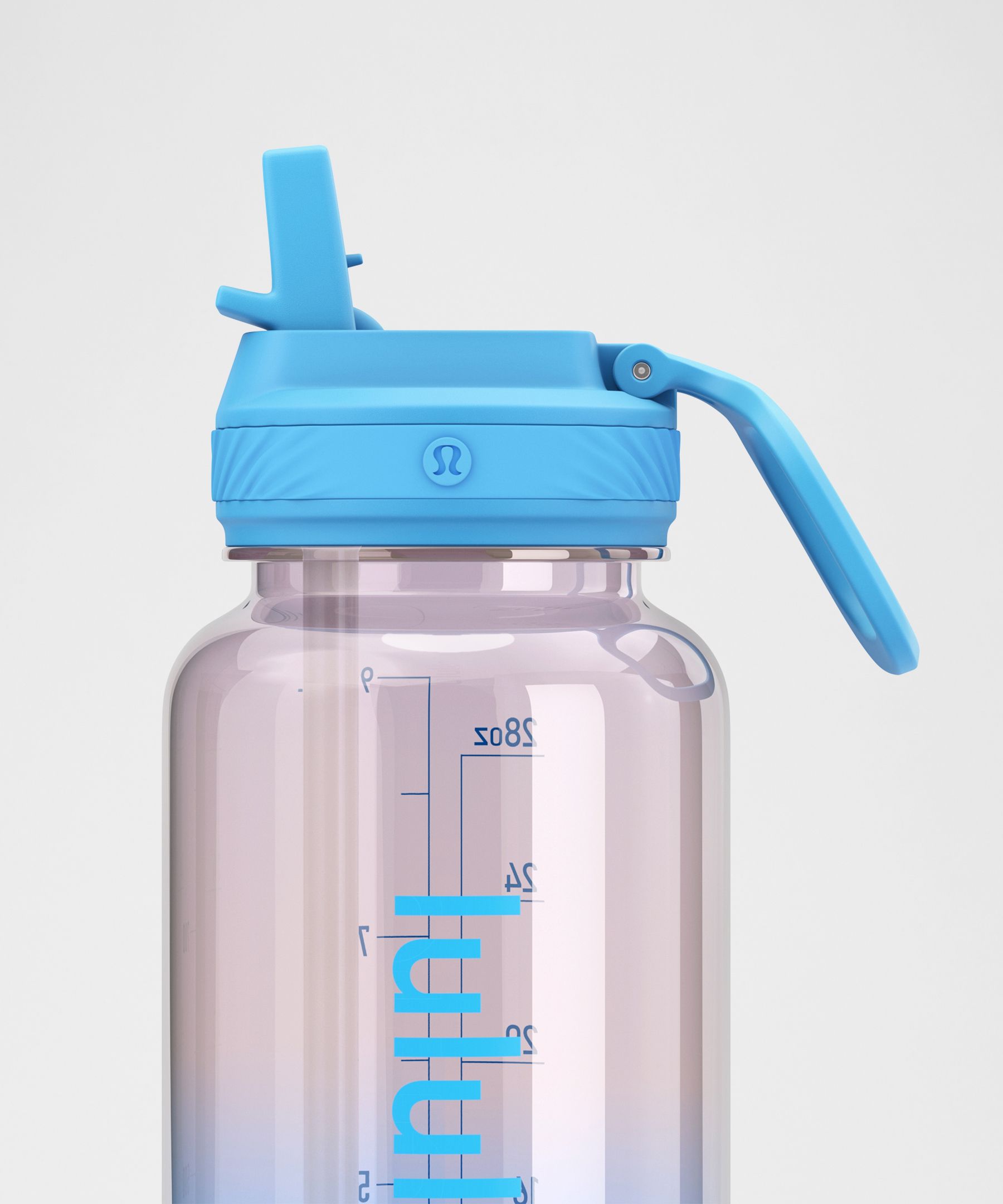 Back to Life Clear Bottle 32oz *Straw Lid