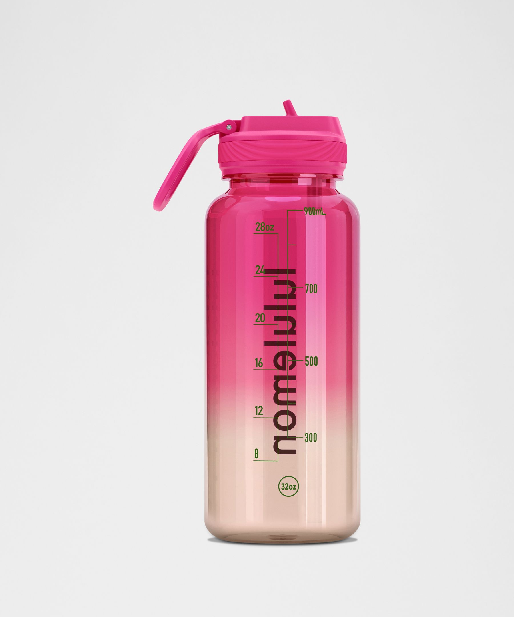 Back to Life Clear Bottle 32oz *Straw Lid