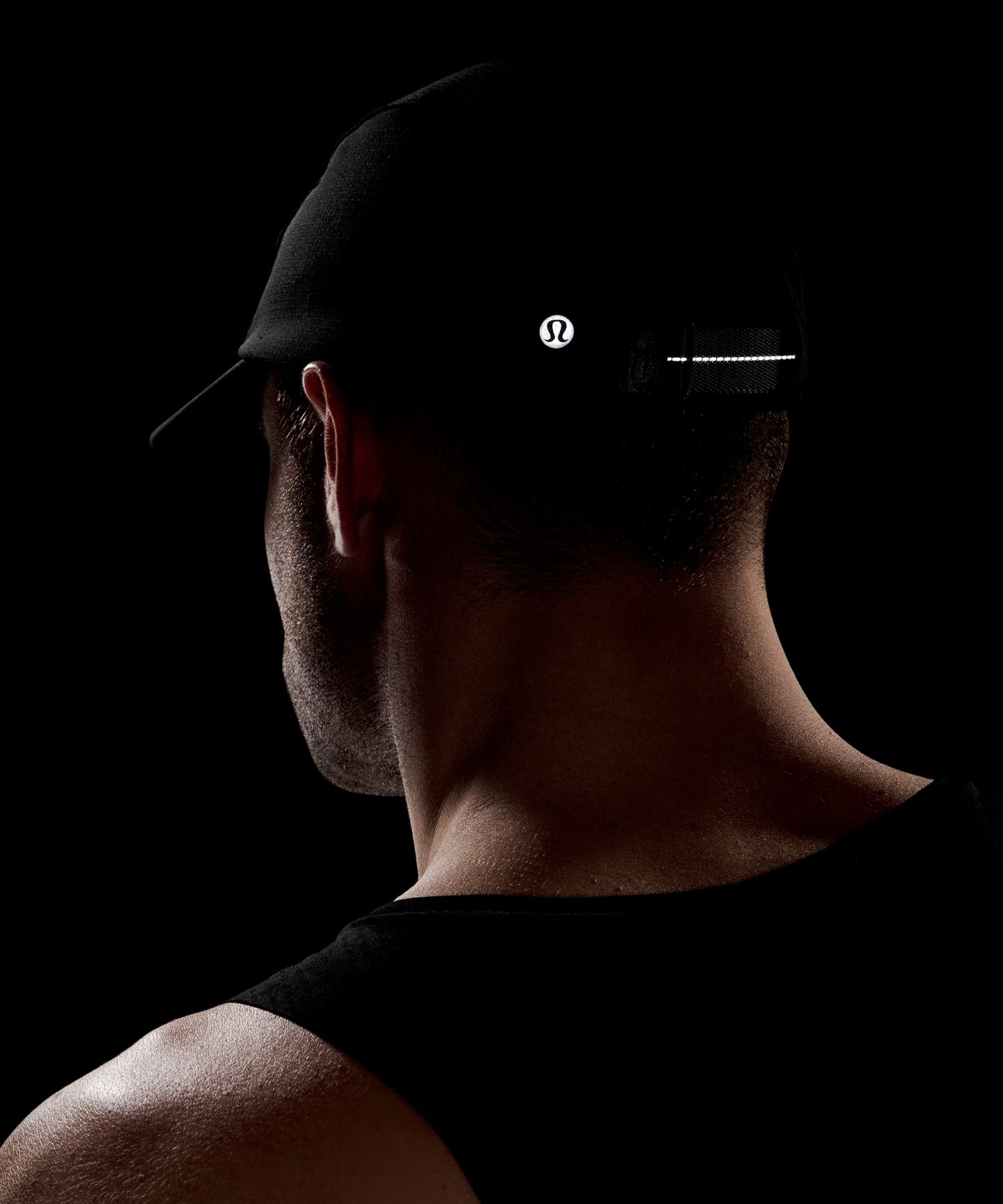 Женская кепка Lululemon Multi-Panel Running, цвет: Чёрный — фото 3