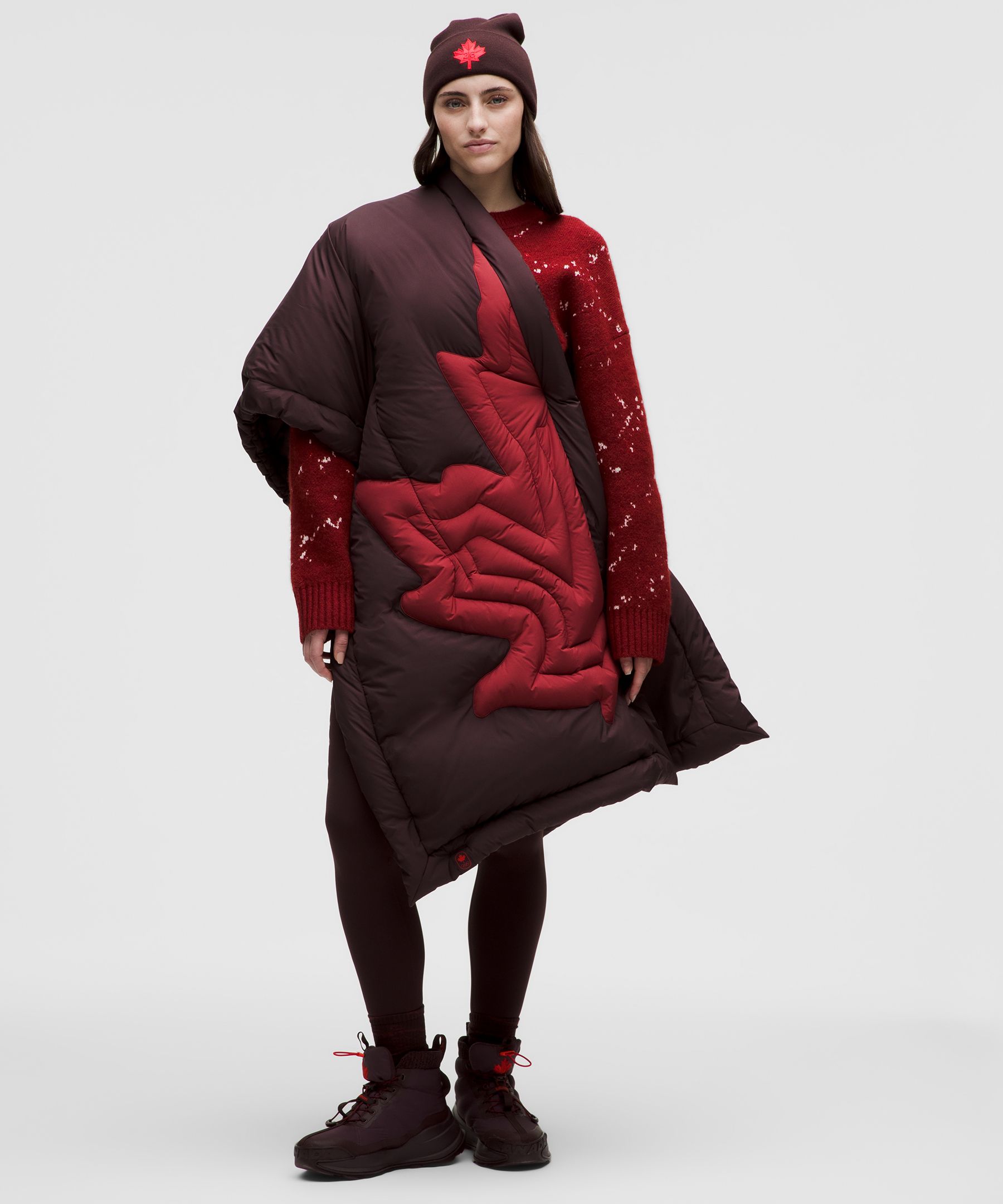 Team Canada Convertible Quilted Wrap Vest *COC Logo