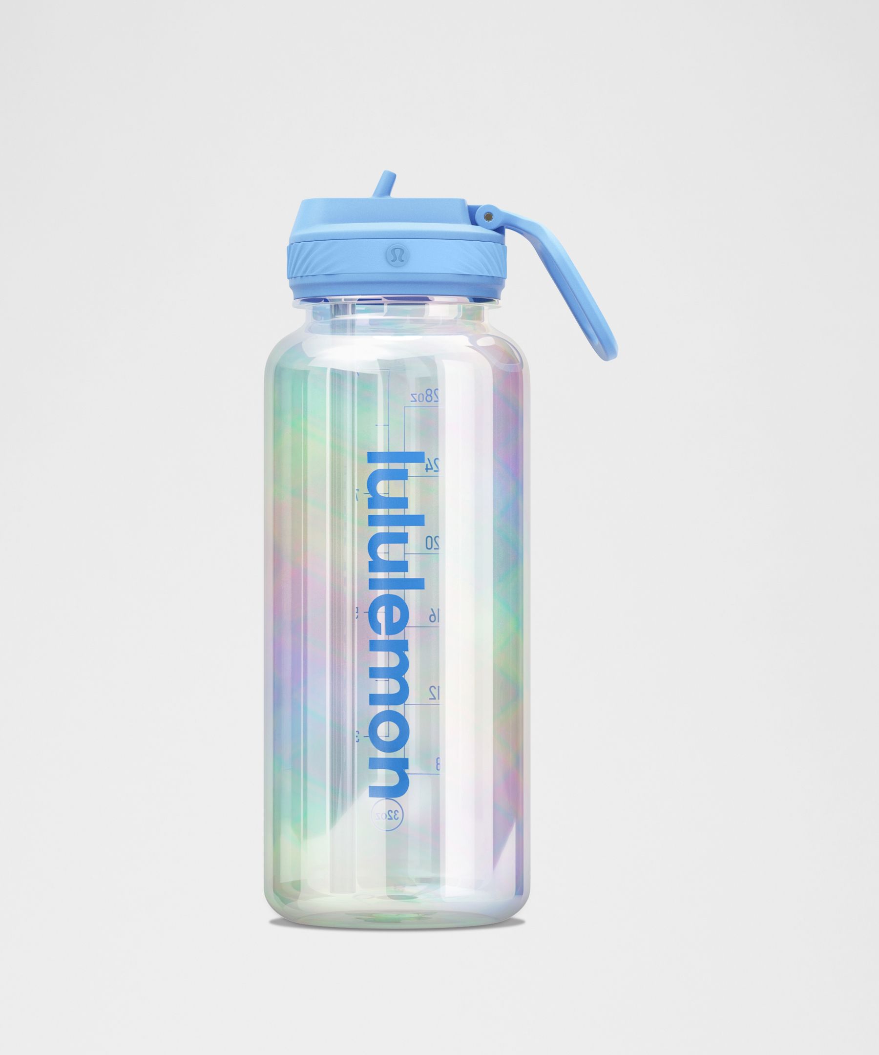 Back To Life Clear Bottle 32oz Straw Lid 