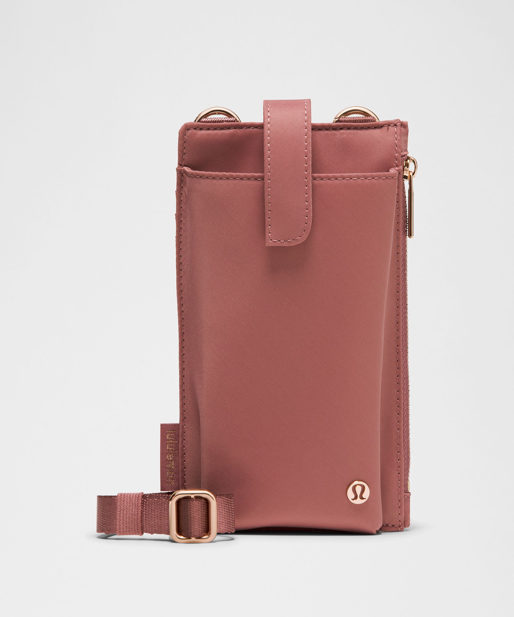 lululemon – Phone Crossbody Bag – Color Gold/Pink