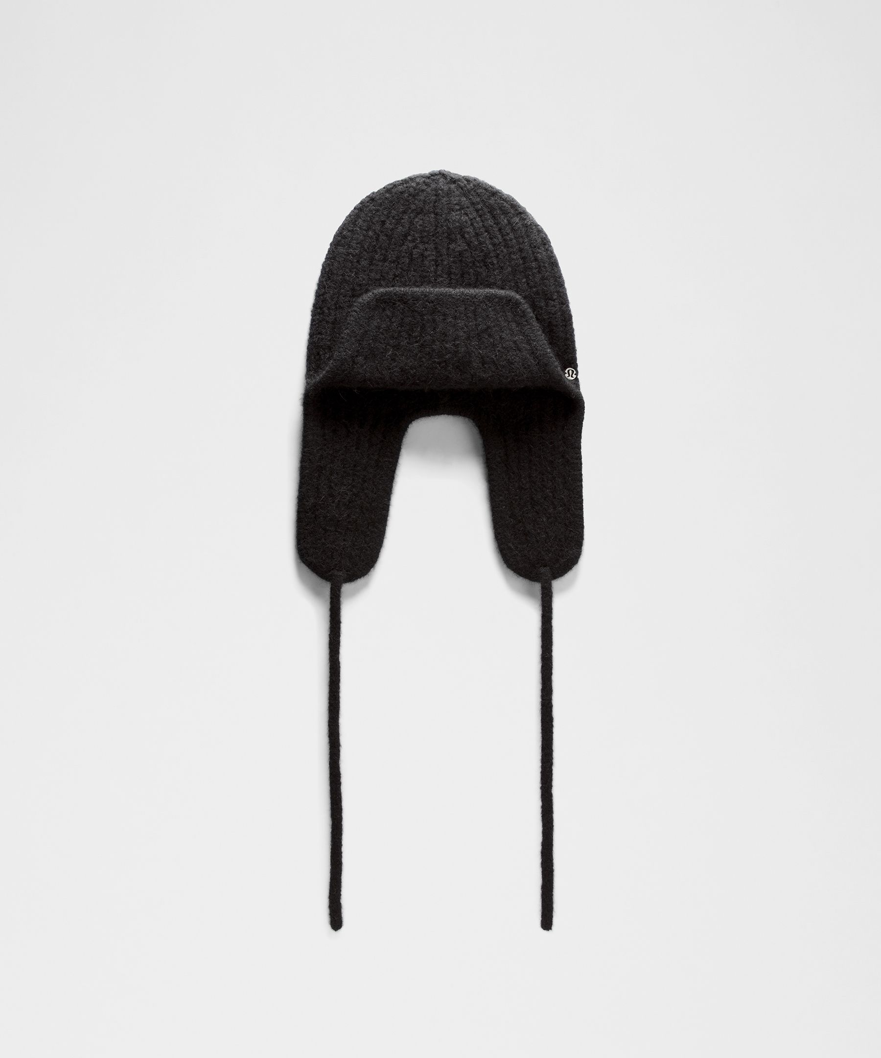 Lululemon Wool-blend Trapper Beanie In Black