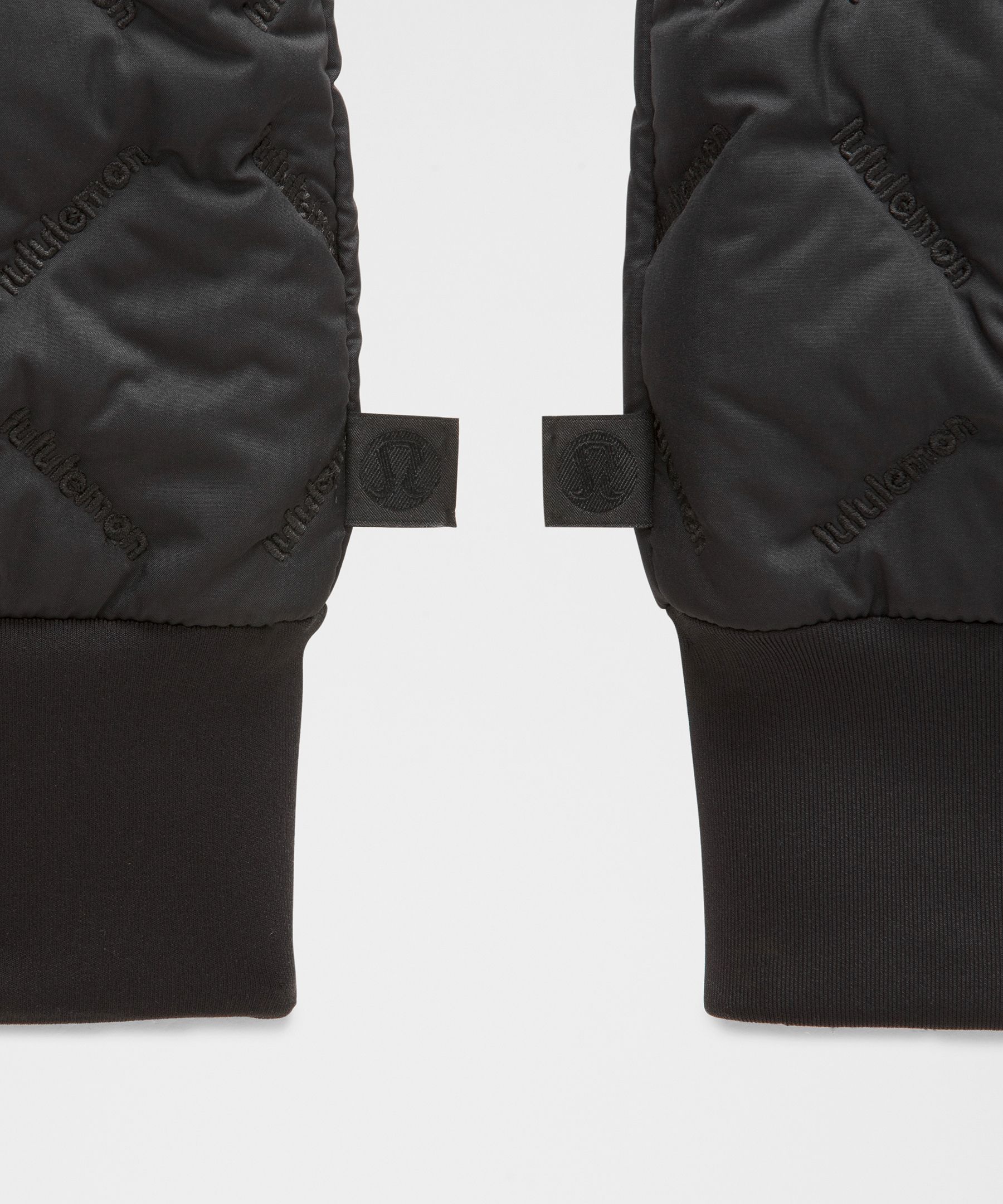 Lululemon Quilted Fleece-lined Mittens