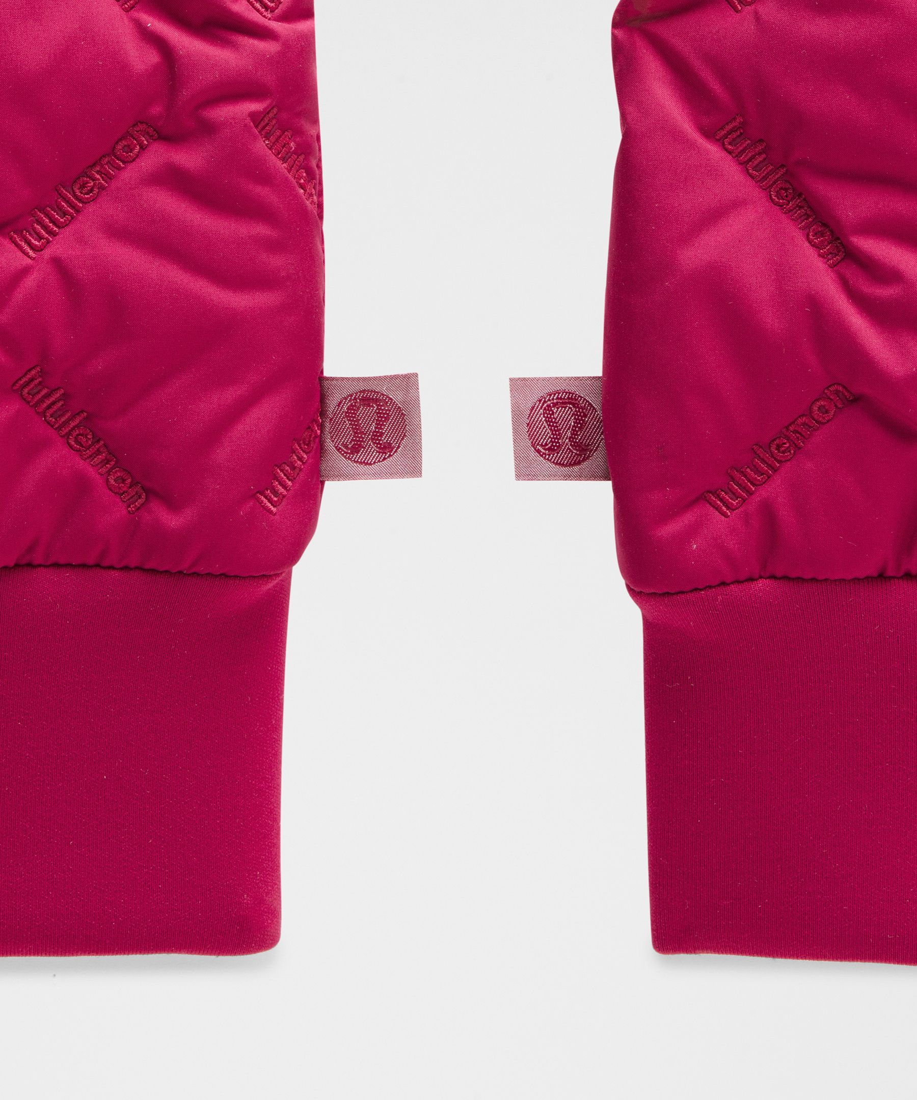 Lululemon Quilted Fleece-lined Mittens