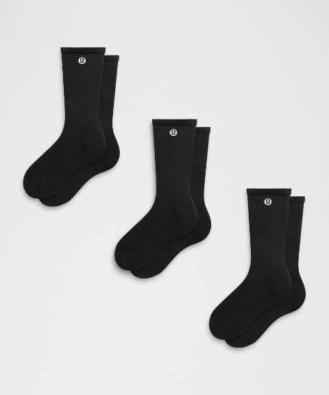 Носки Essential, средней высоты, 3 шт. — Lululemon