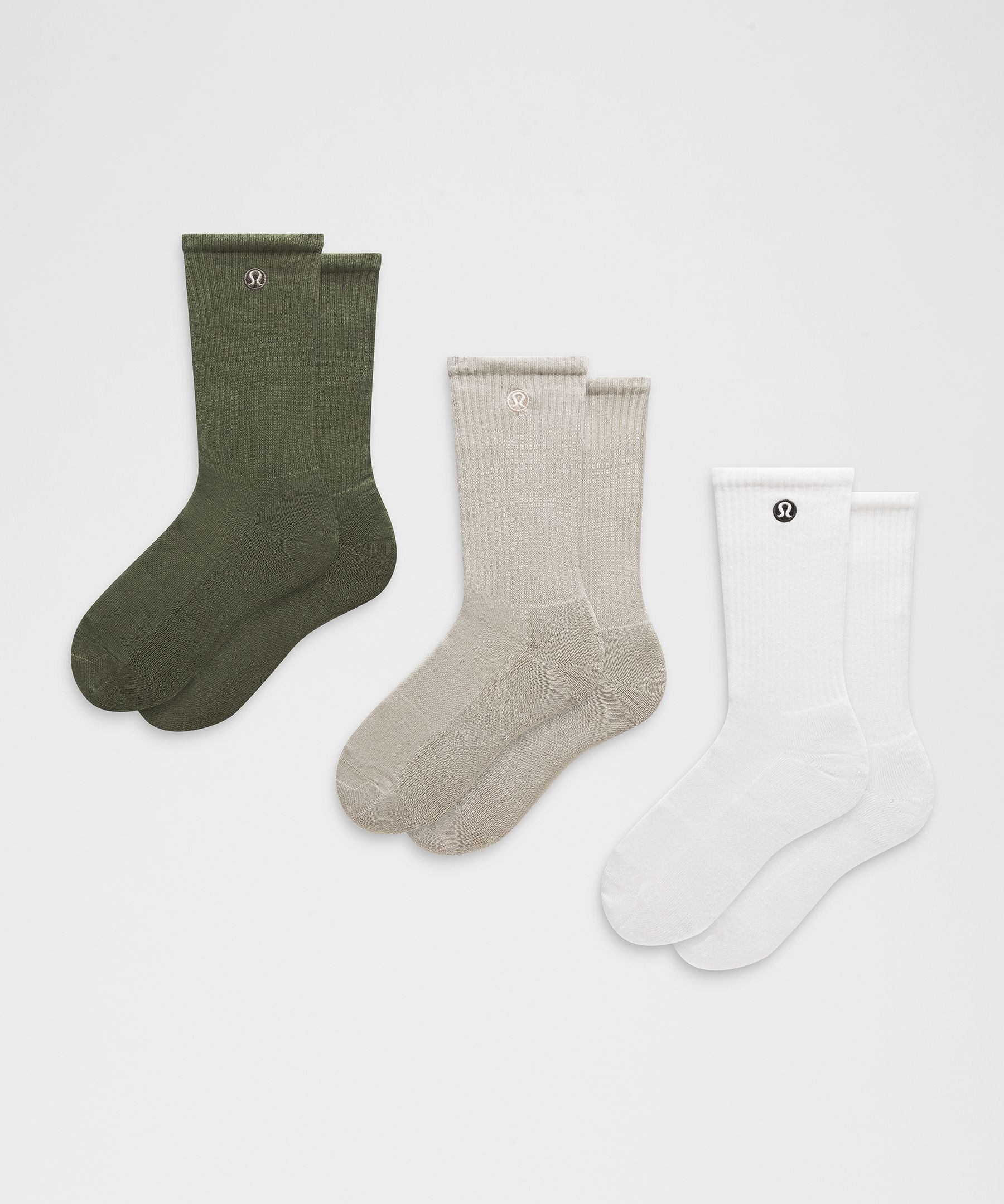 Daily Essential Crew-Socken Unisex *3er-Pack