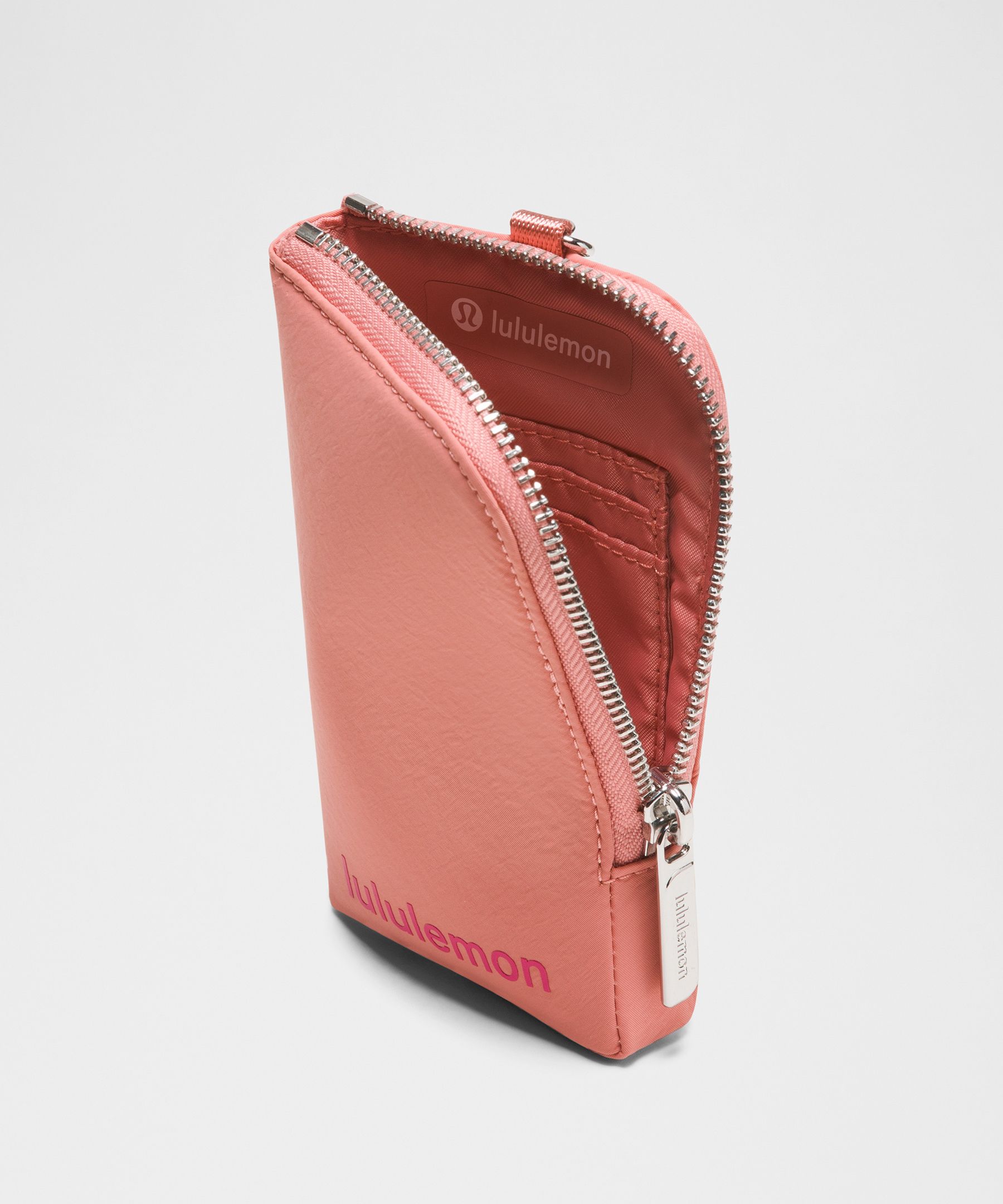 Dual Pouch Wristlet - Pink Parade/Flamingo Fun Tone/Silver