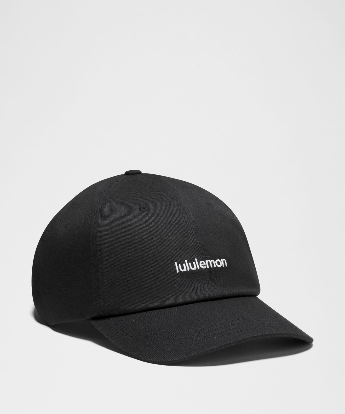 Женская бейсболка Lululemon Classic Ball Cap, цвет: Чёрный / Белый — фото 1