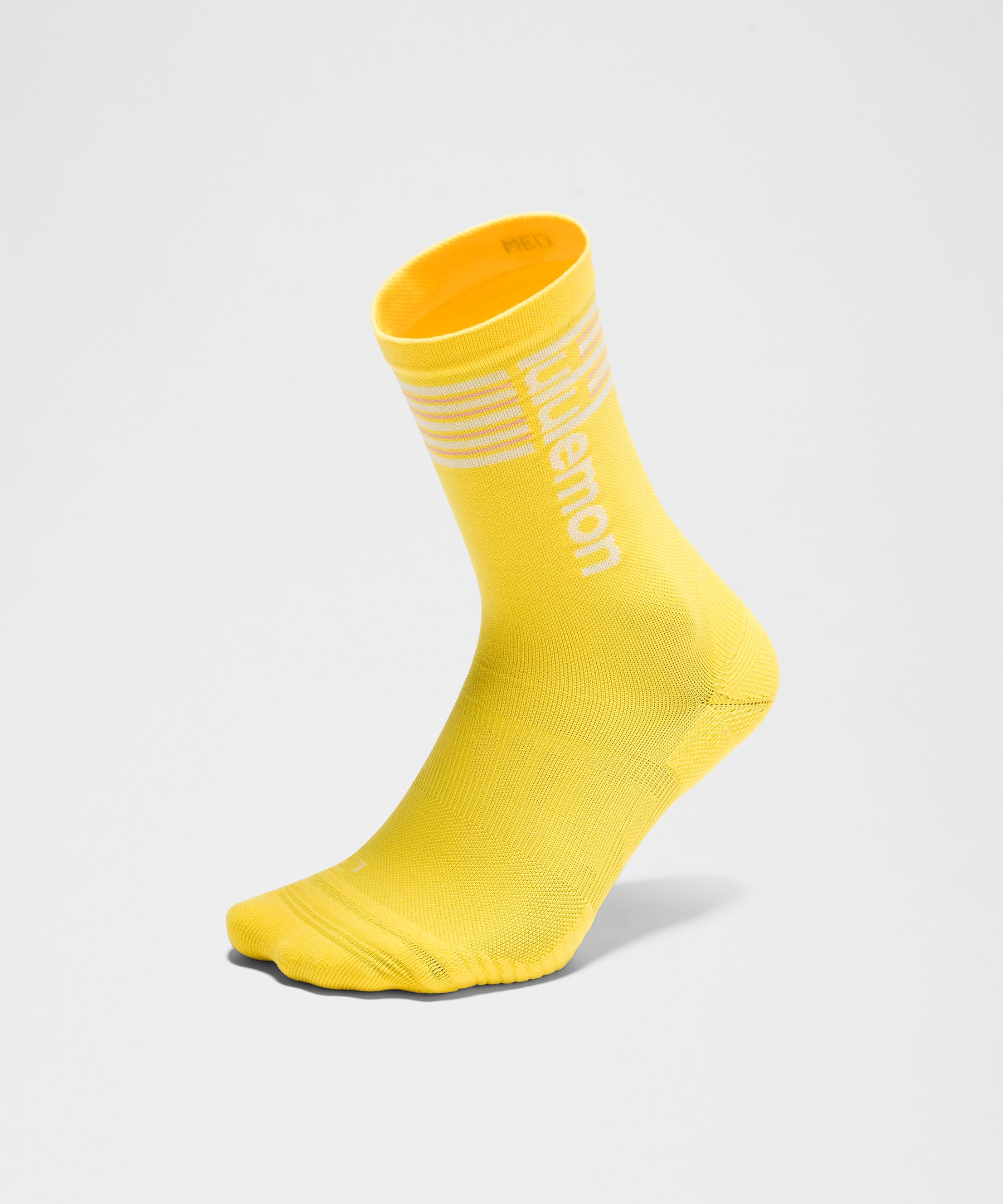 Calcetines de media ca&ntilde;a Power Stride unisex *Rayas