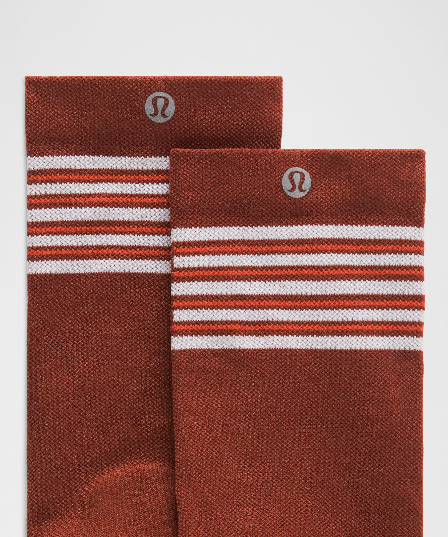 Unisex Power Stride Crew Socks *Stripe