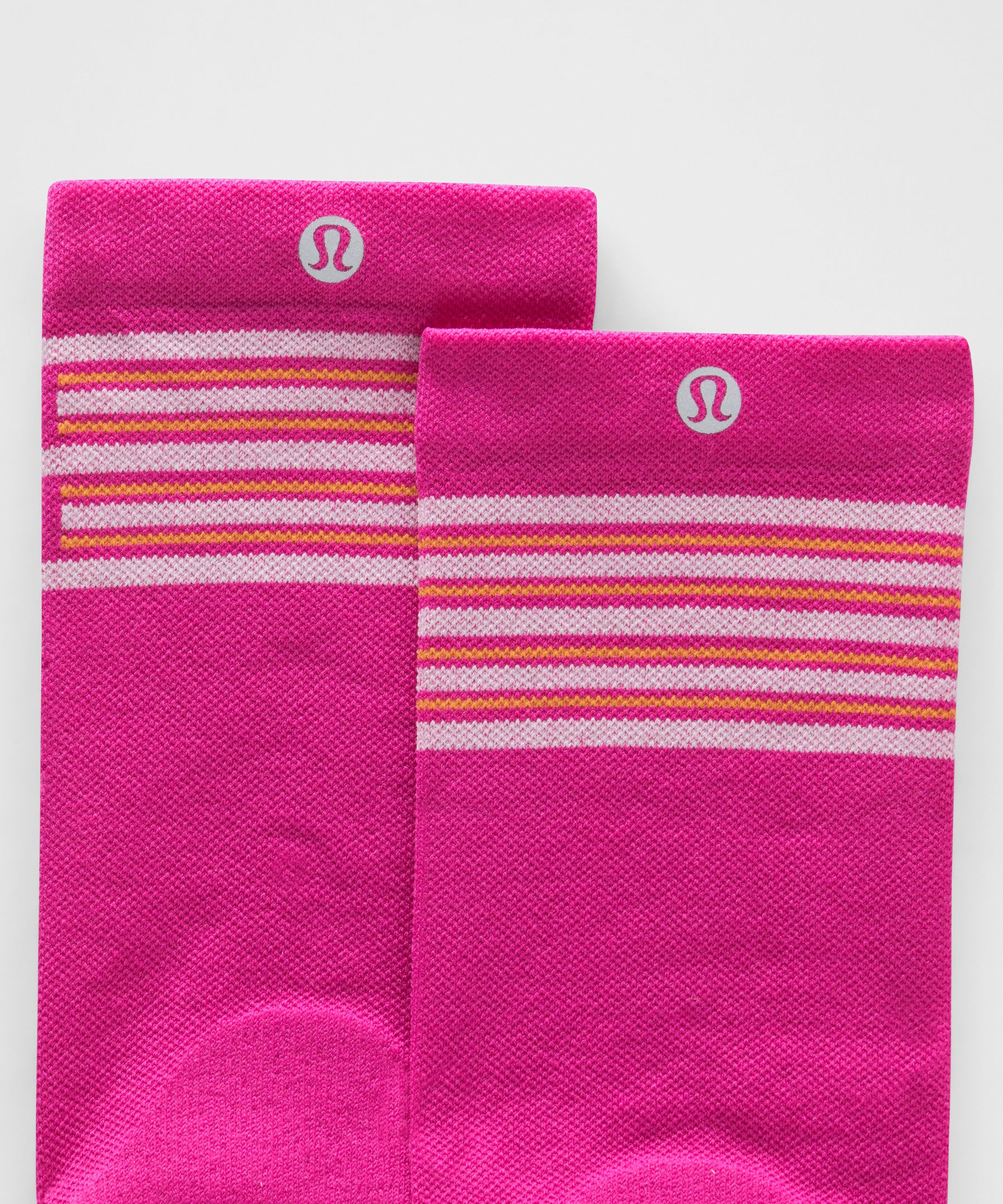 Calcetines unisex Power Stride tipo crew *Con rayas