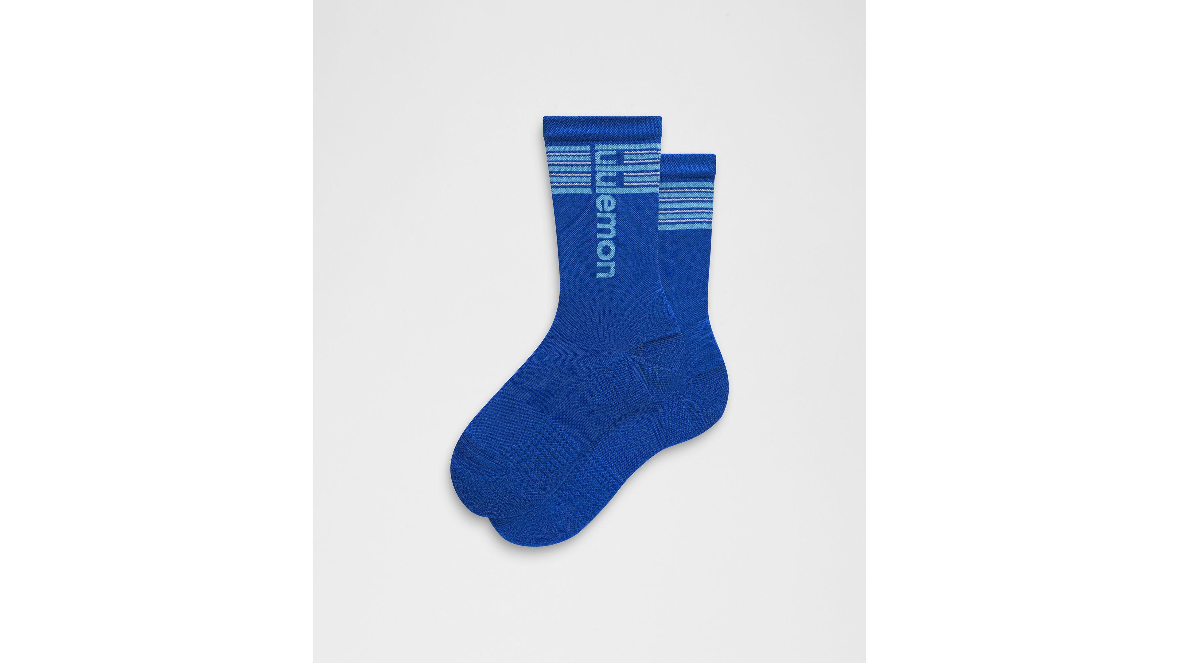 Unisex Power Stride Crew Socks *Stripe