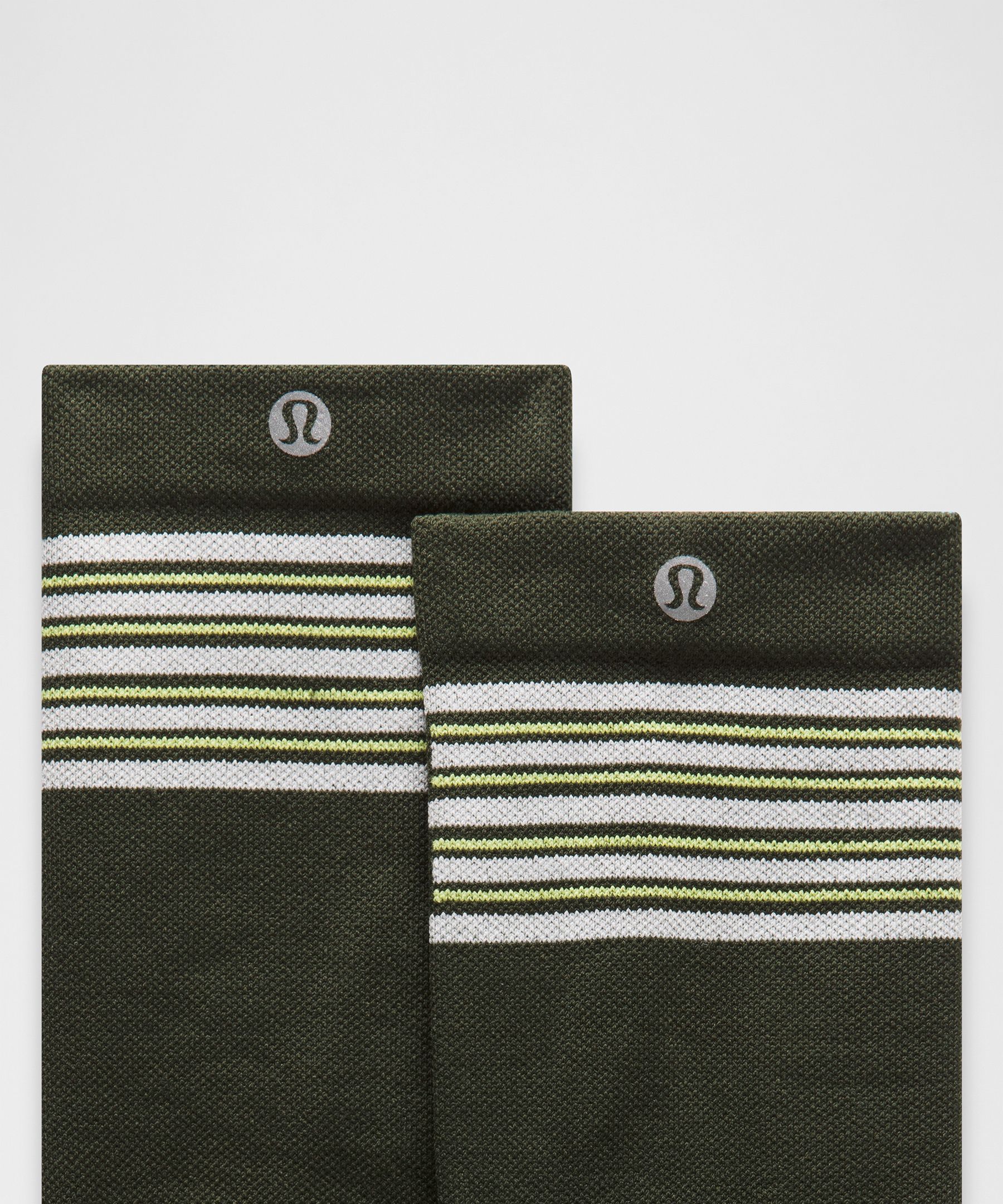 Calcetines unisex Power Stride tipo crew *Con rayas