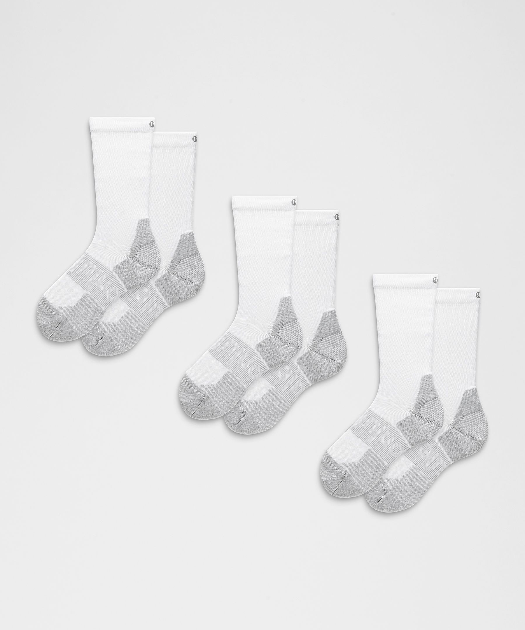 Unisex Power Stride Cushion Crew Socks *3 Pack - image 2