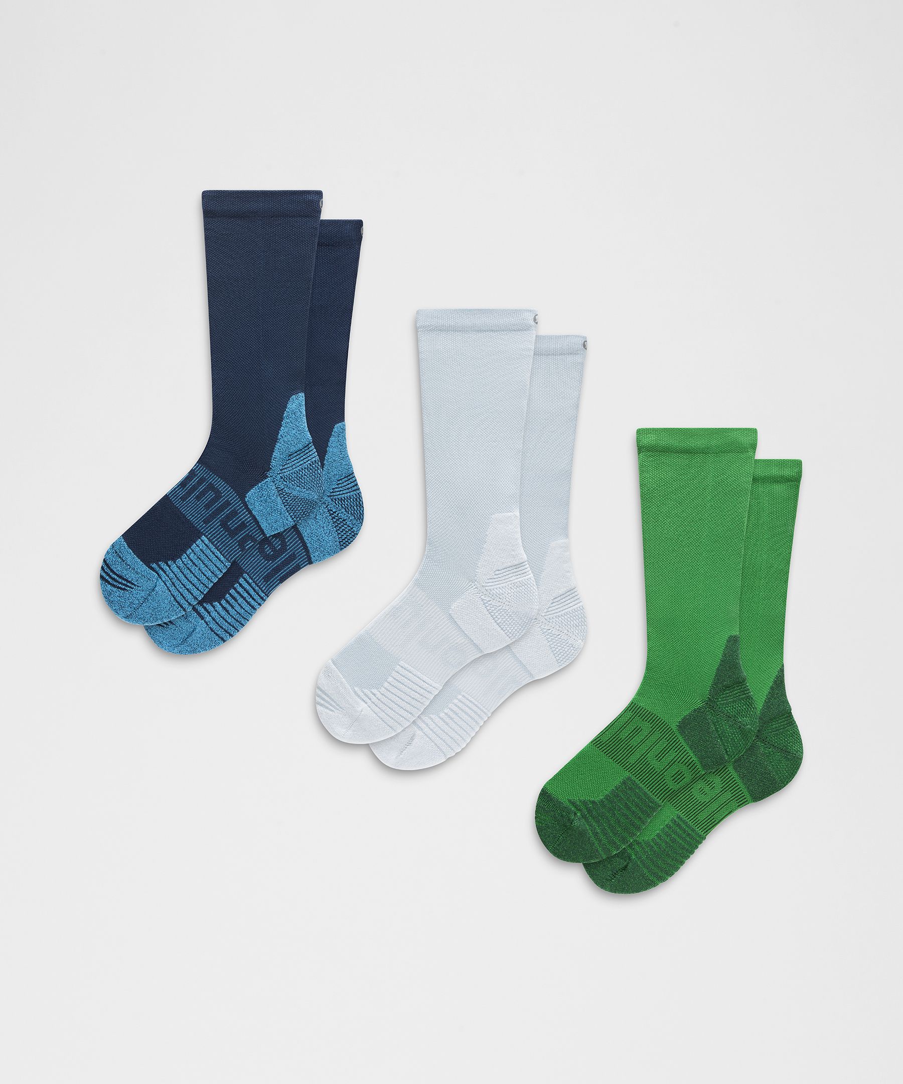 Unisex Power Stride Cushion Crew Socks