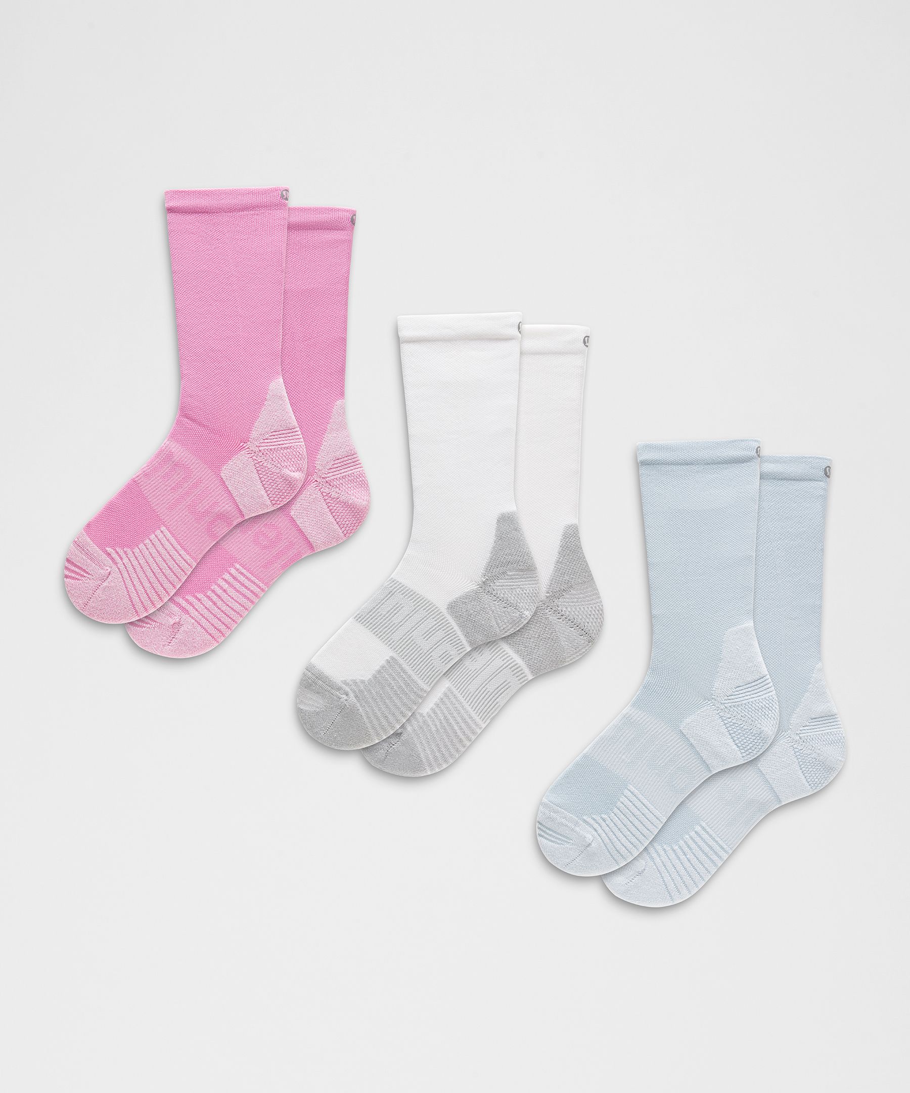 Unisex Power Stride Cushion Crew Socks