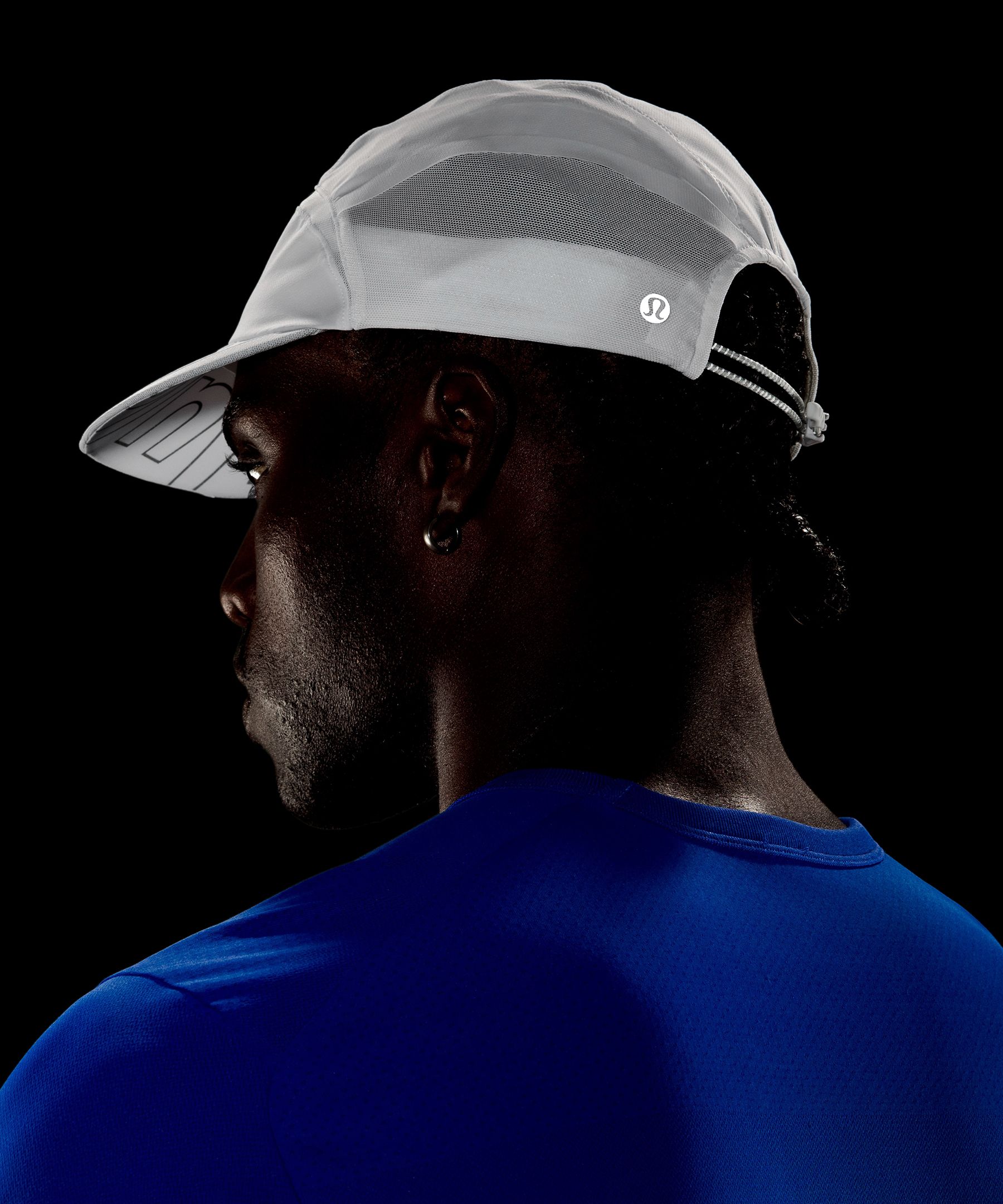 Mesh Panelled Running Hat