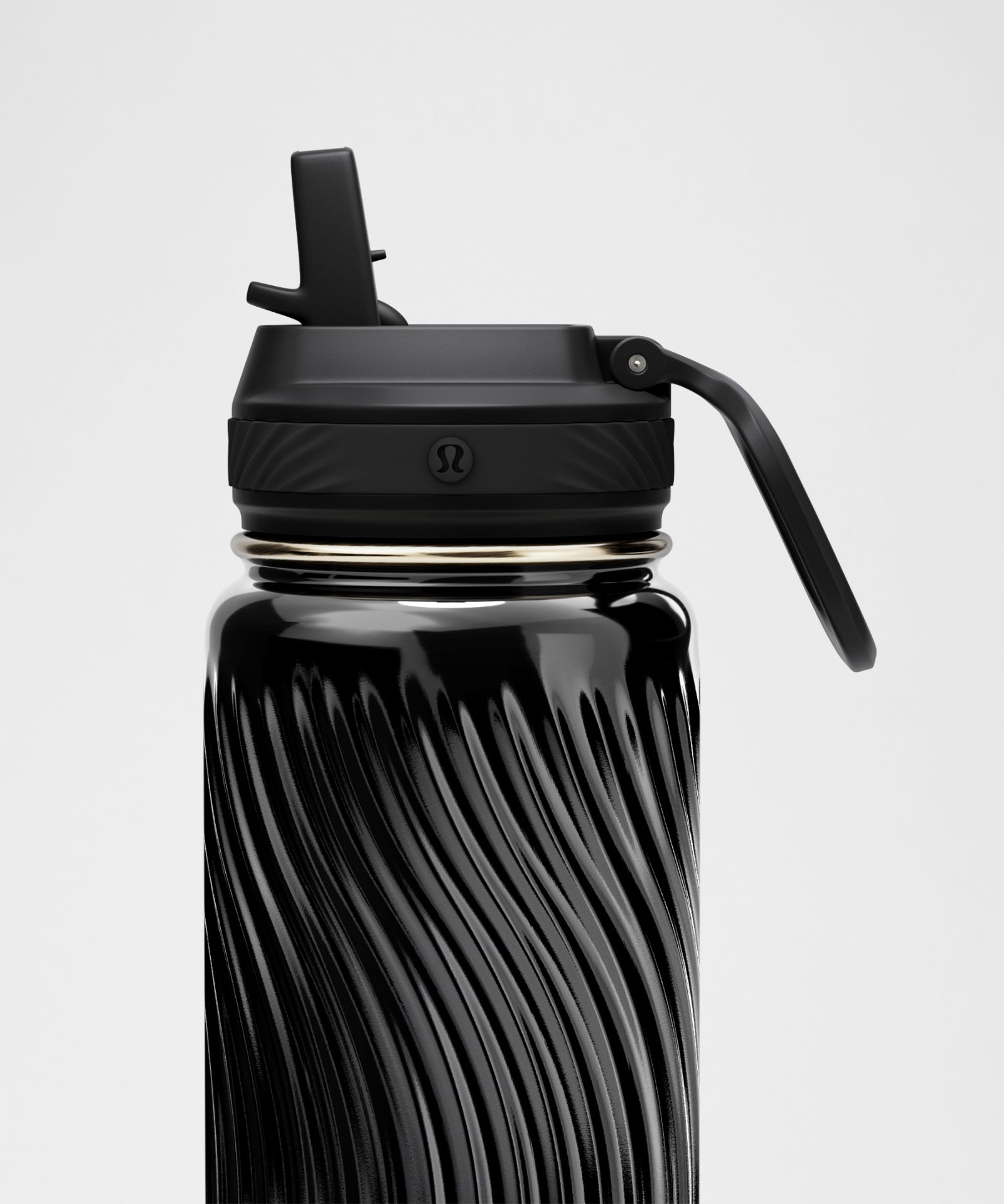 Спортивная бутылка Lululemon Back to Life 24oz с трубочкой — фото 3