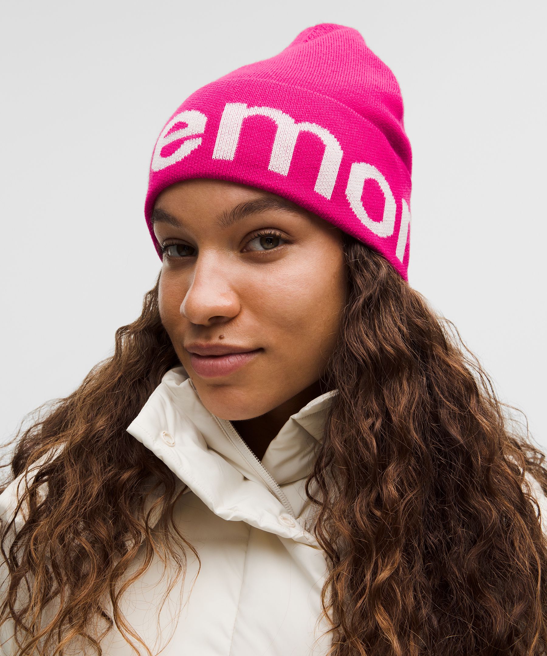 Wordmark Merino Wool Beanie