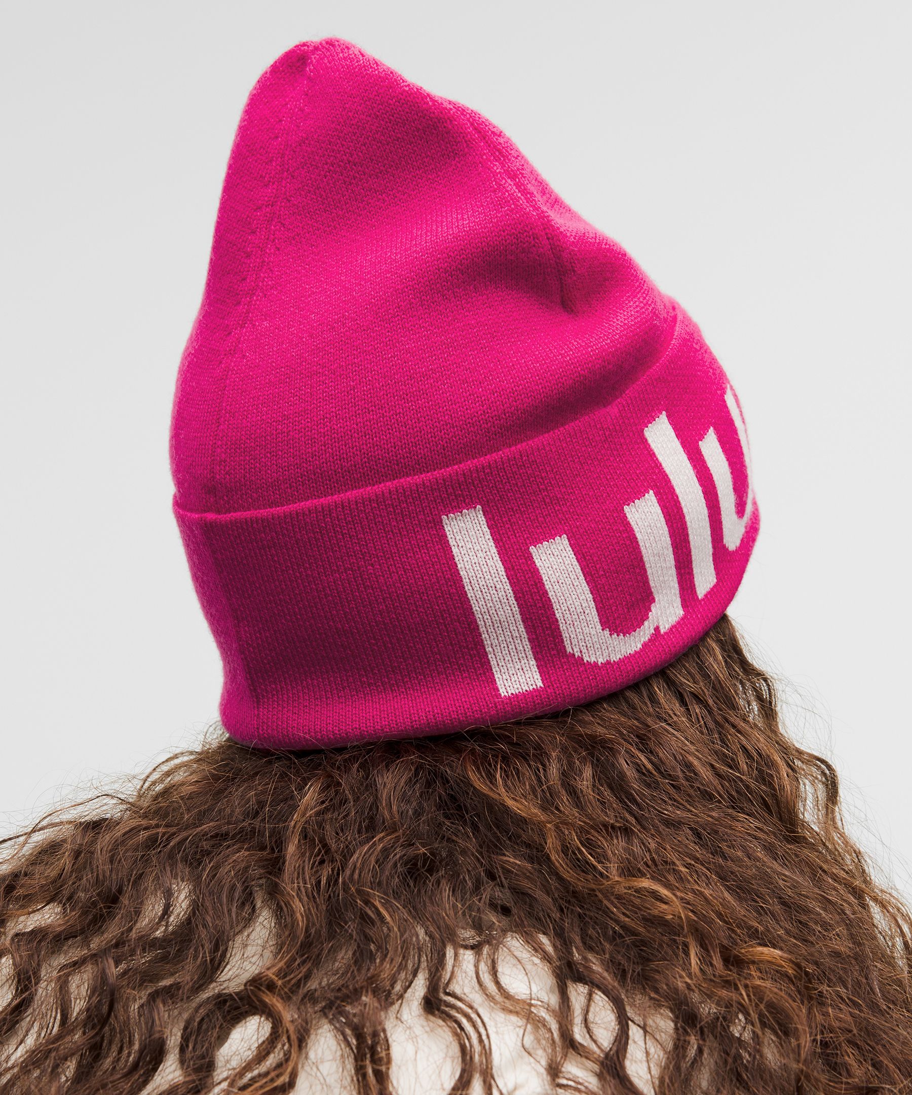 Wordmark Merino Wool Beanie