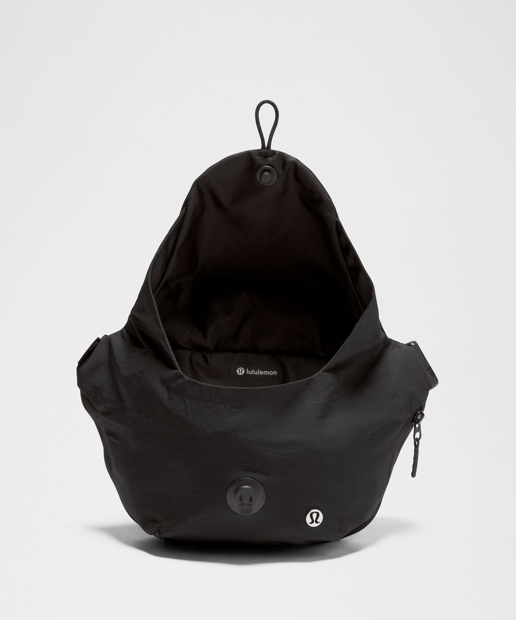 LULULEMON LULULEMON - CURVED CROSSBODY BAG WITH TOP HANDLE 3L - BLACK,NEUTRAL 