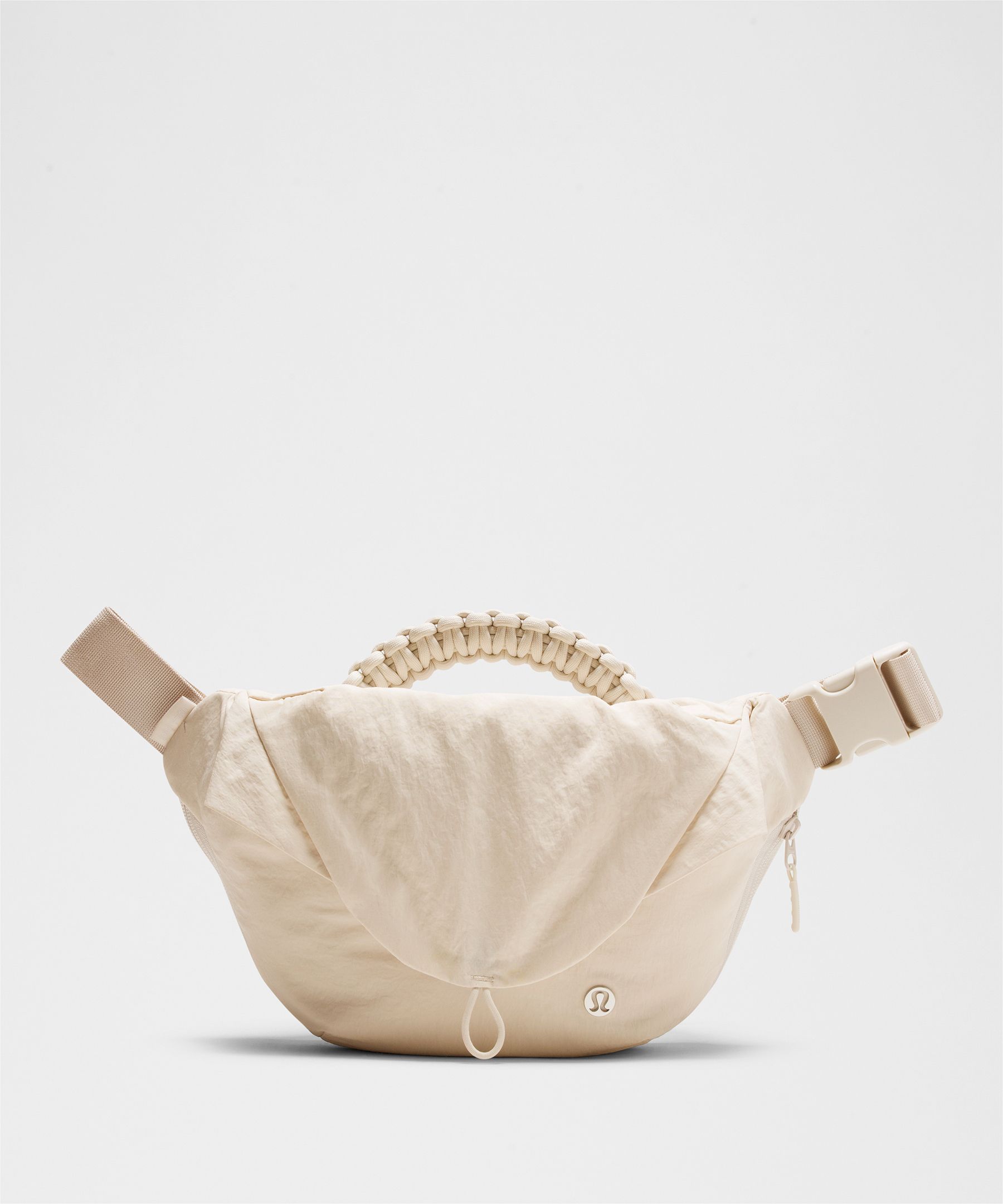 LULULEMON LULULEMON - CURVED CROSSBODY BAG WITH TOP HANDLE 3L - WHITE,NEUTRAL/WHITE OPAL 