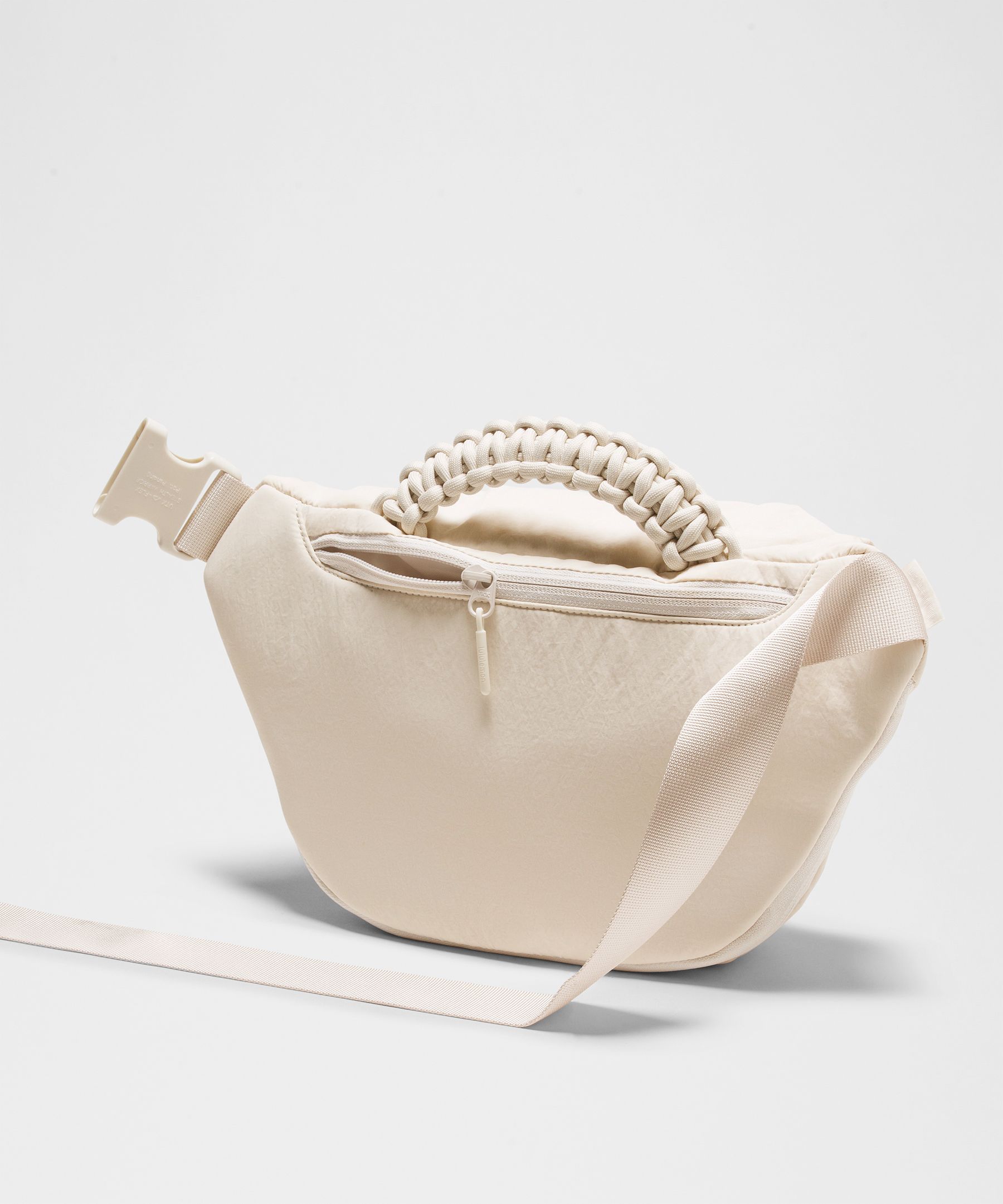 LULULEMON LULULEMON - CURVED CROSSBODY BAG WITH TOP HANDLE 3L - WHITE,NEUTRAL/WHITE OPAL 