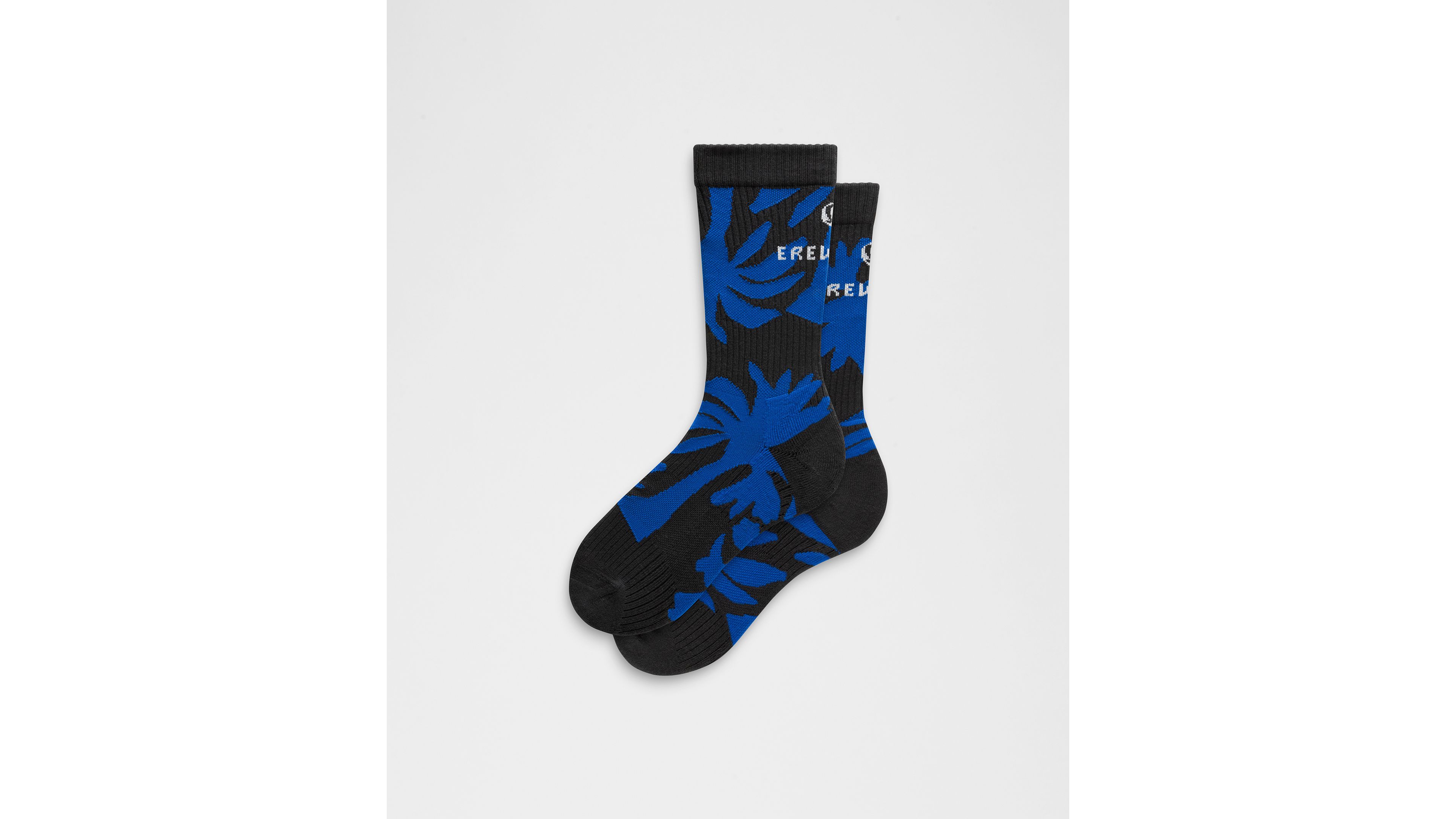 Unisex Palm Jacquard Crew Socks *Erewhon