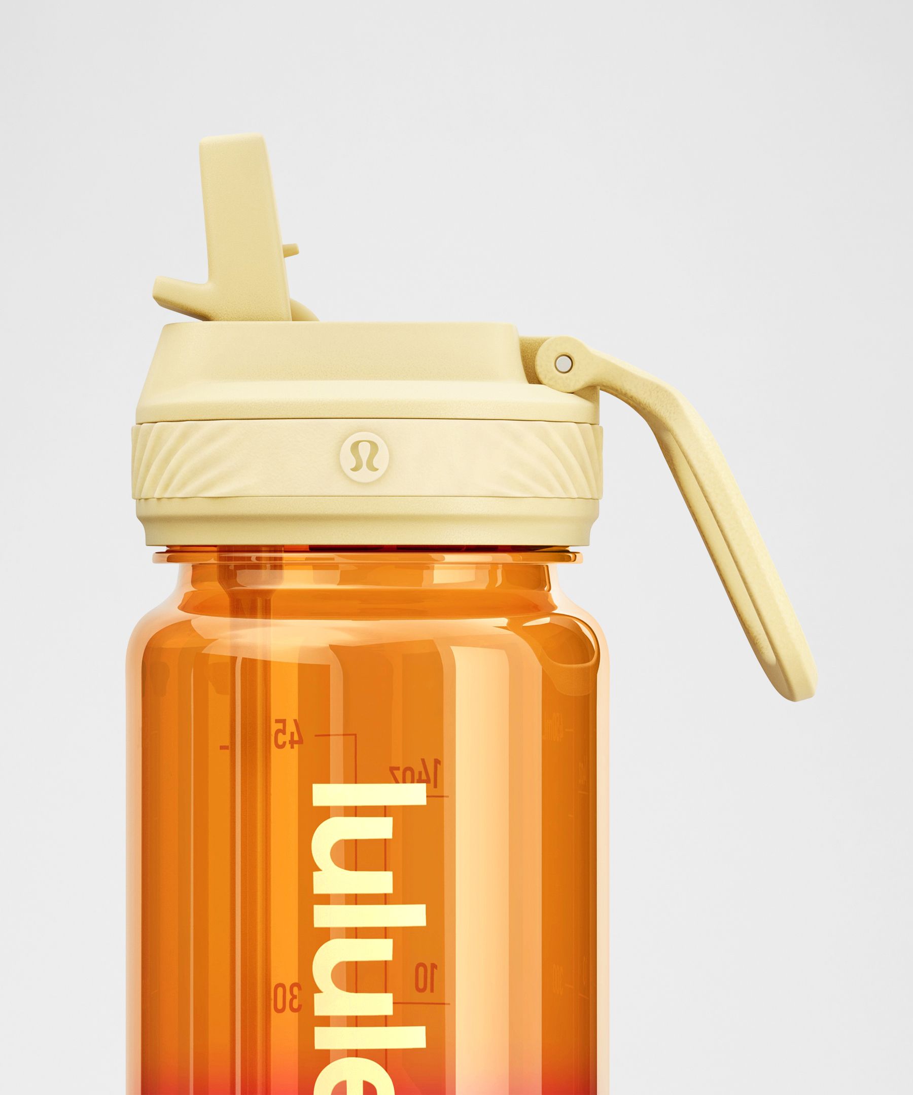 Back to Life Clear Bottle 18oz Straw Lid *Ombre