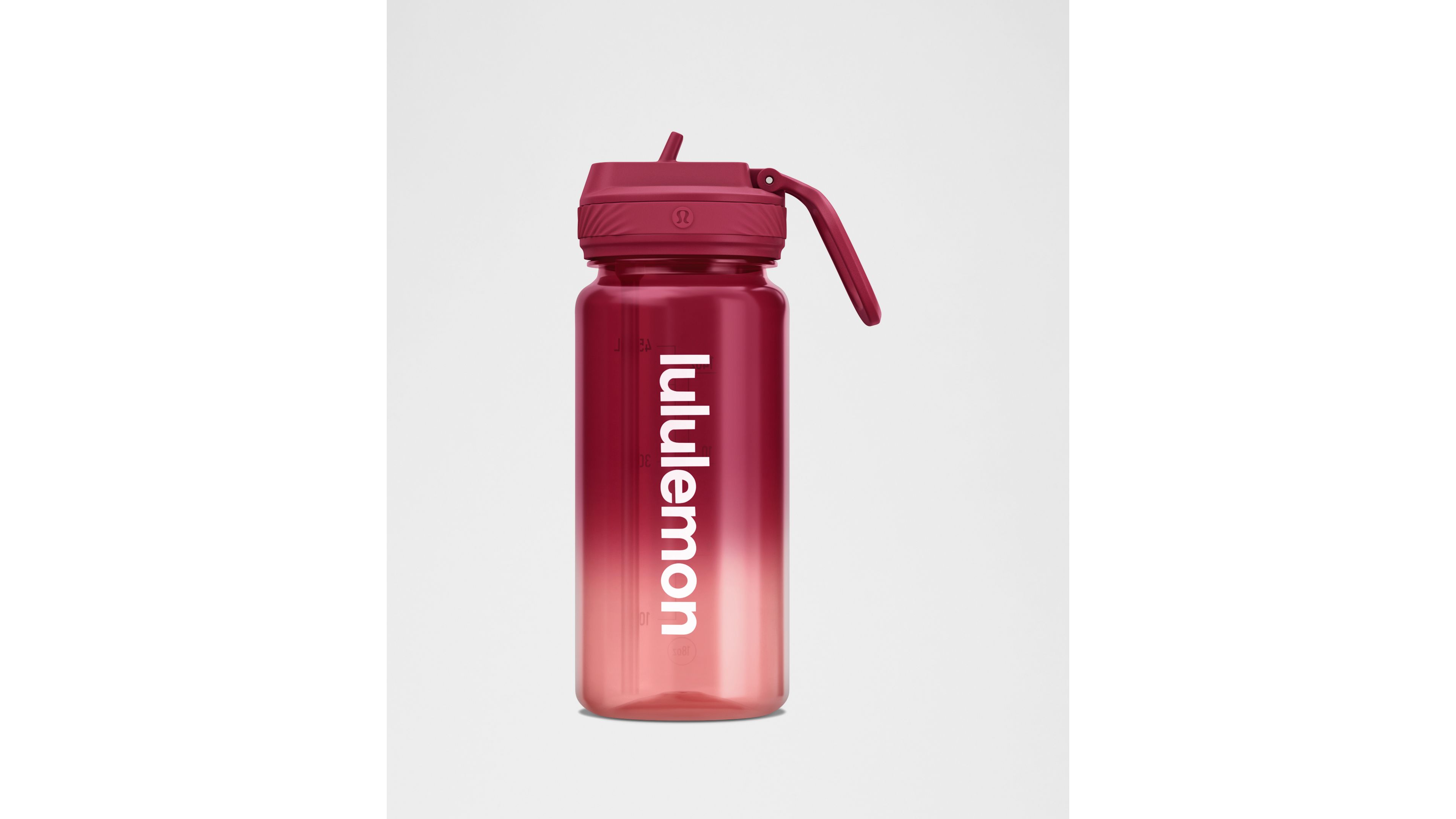 Back to Life Clear Bottle 18oz Straw Lid *Ombre