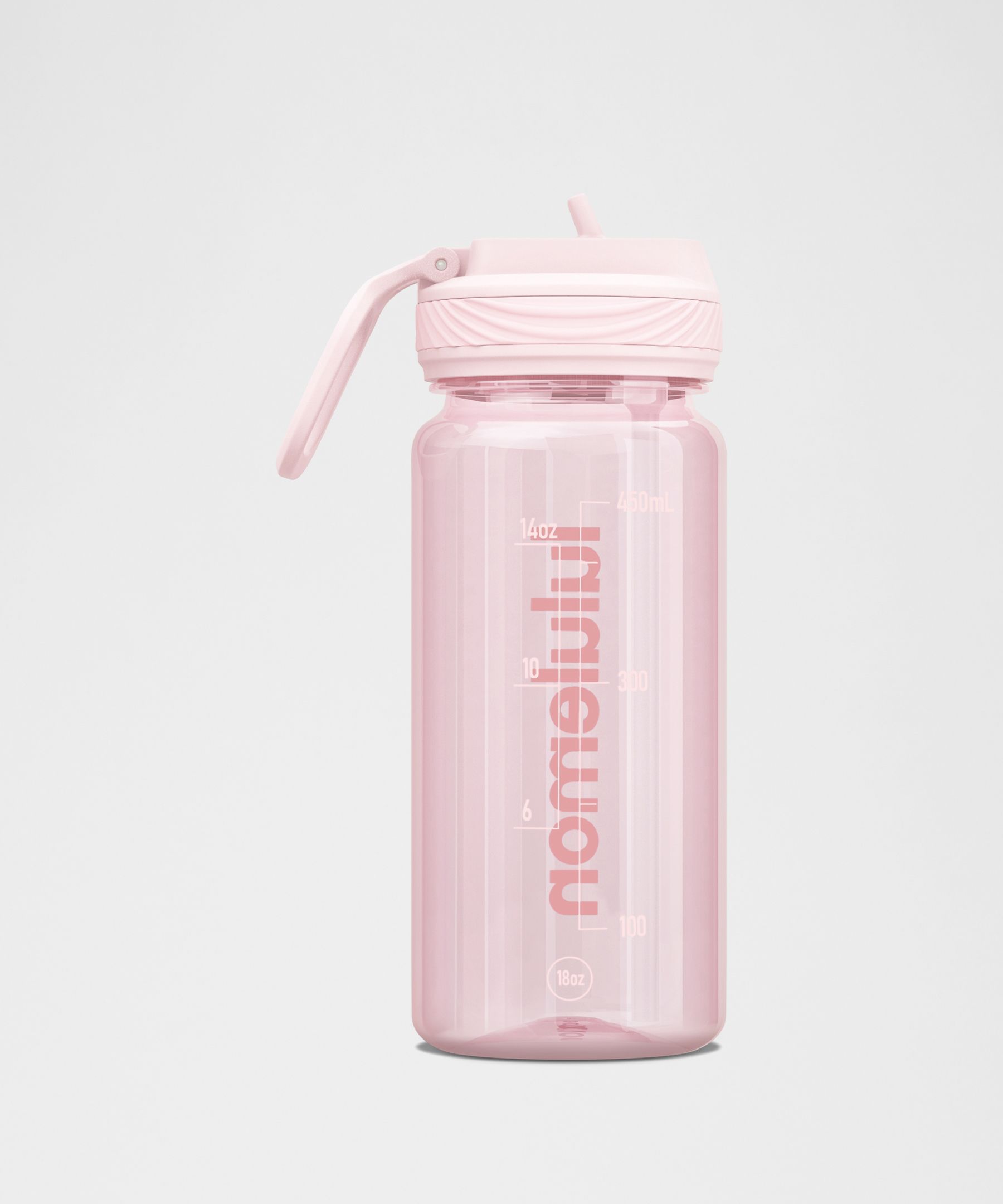 Back to Life Clear Bottle 18oz *Straw Lid