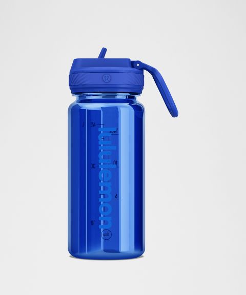 Бутылка Lululemon Back to Life 18oz со сломанной трубочкой