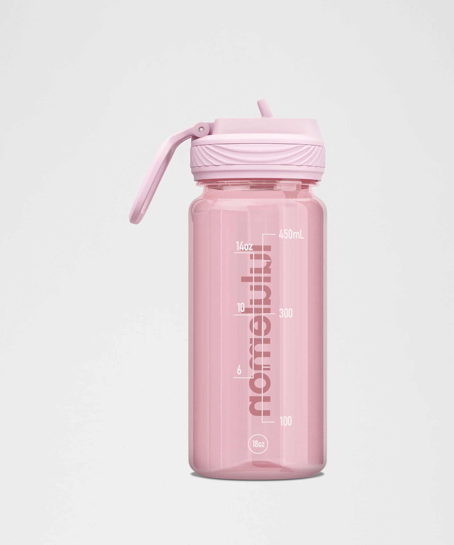 Back to Life Clear Bottle 18oz *Straw Lid